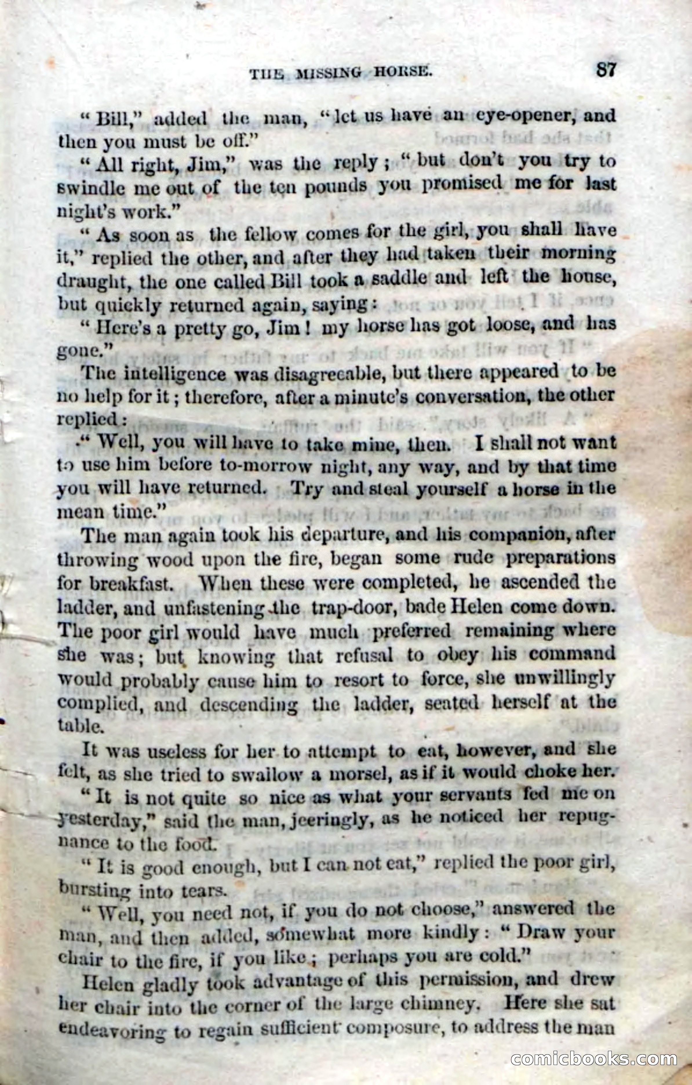 Beadle's Dime Novels No. 133: Yankee Eph — page 85 of 98