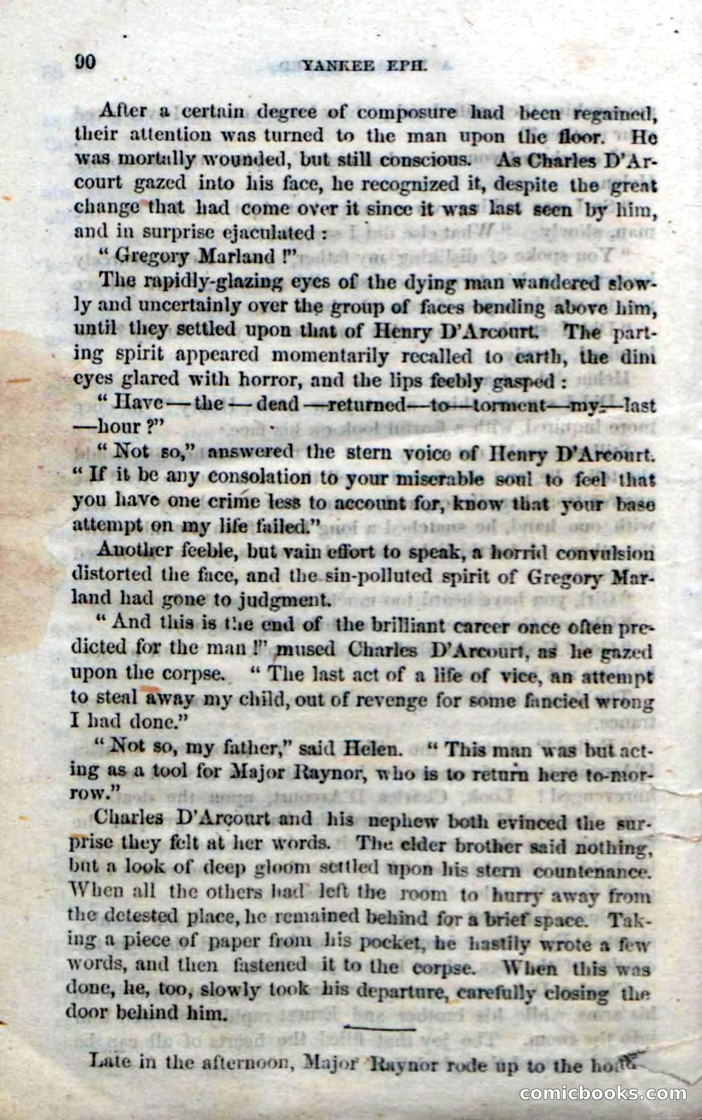Beadle's Dime Novels No. 133: Yankee Eph — page 88 of 98