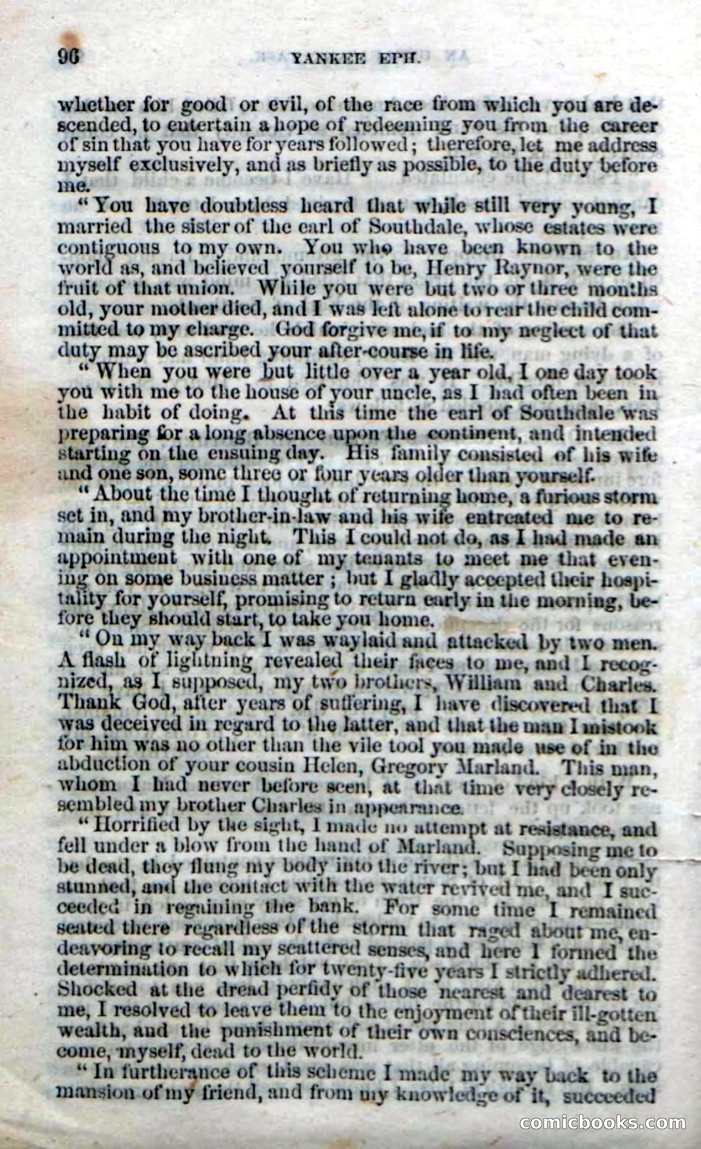 Beadle's Dime Novels No. 133: Yankee Eph — page 94 of 98