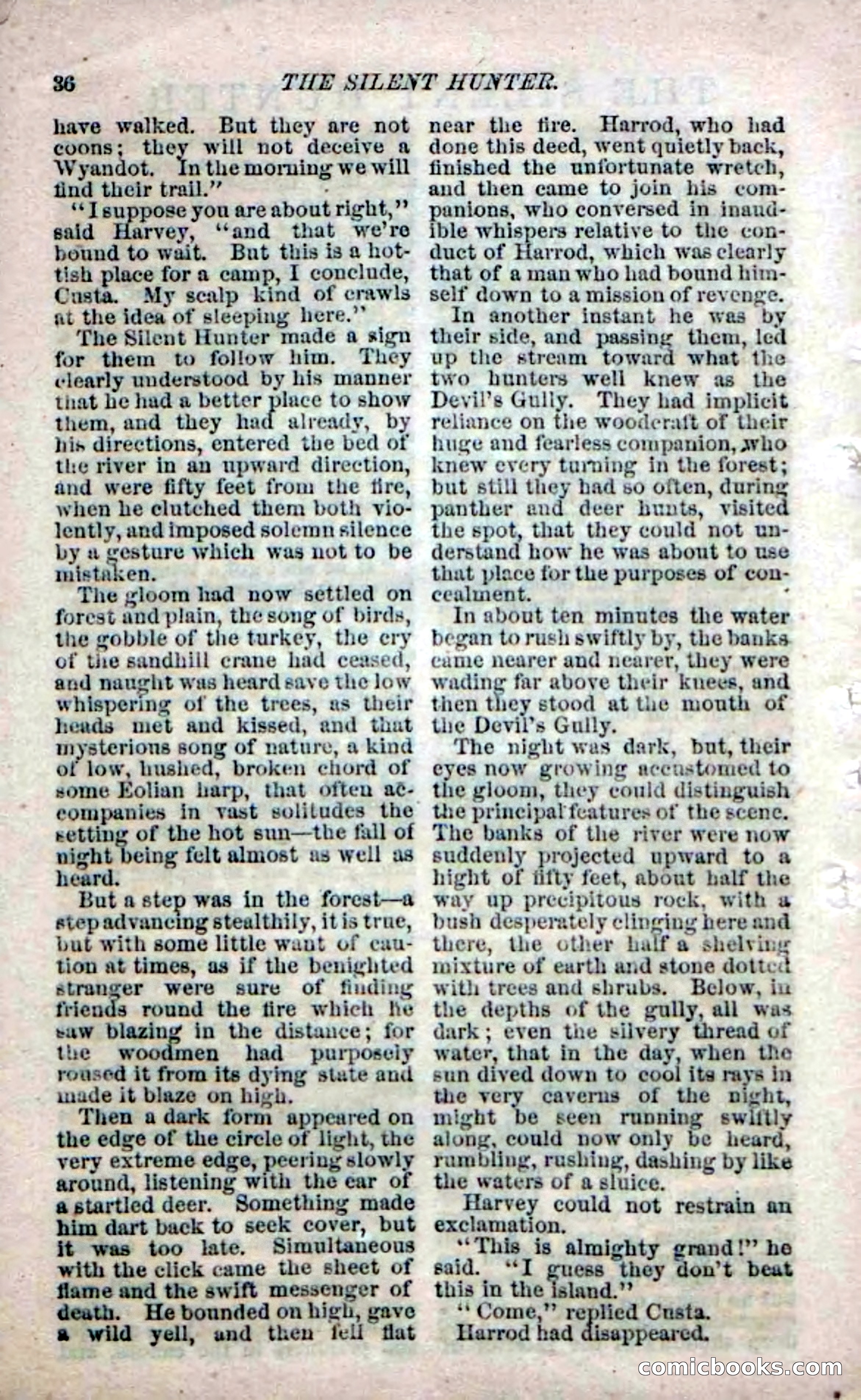 Beadle's Dime Novels No. 142: The Sagamore of Saco — page 102 of 116