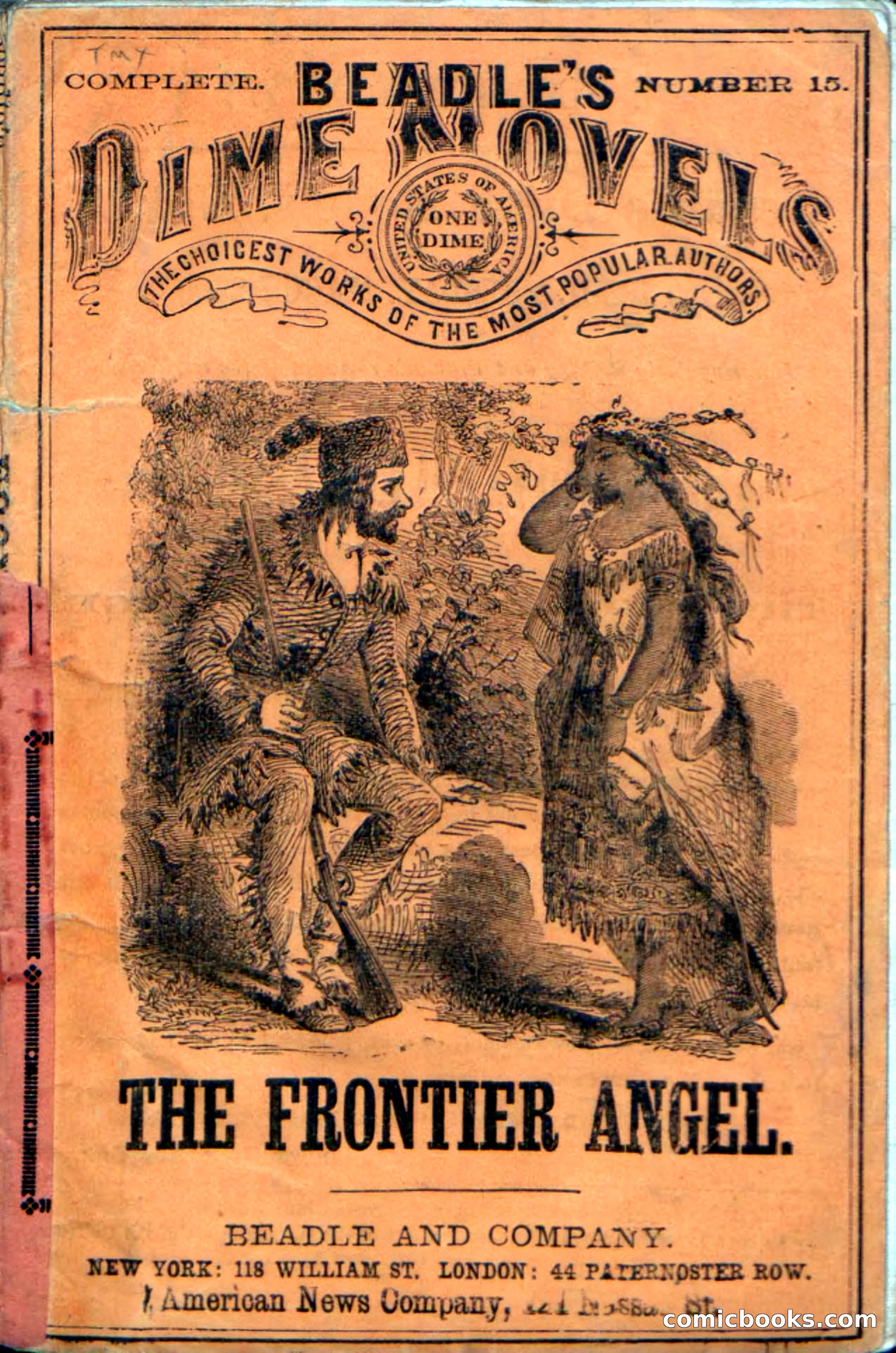 Beadle's Dime Novels No. 15: The Frontier Angel