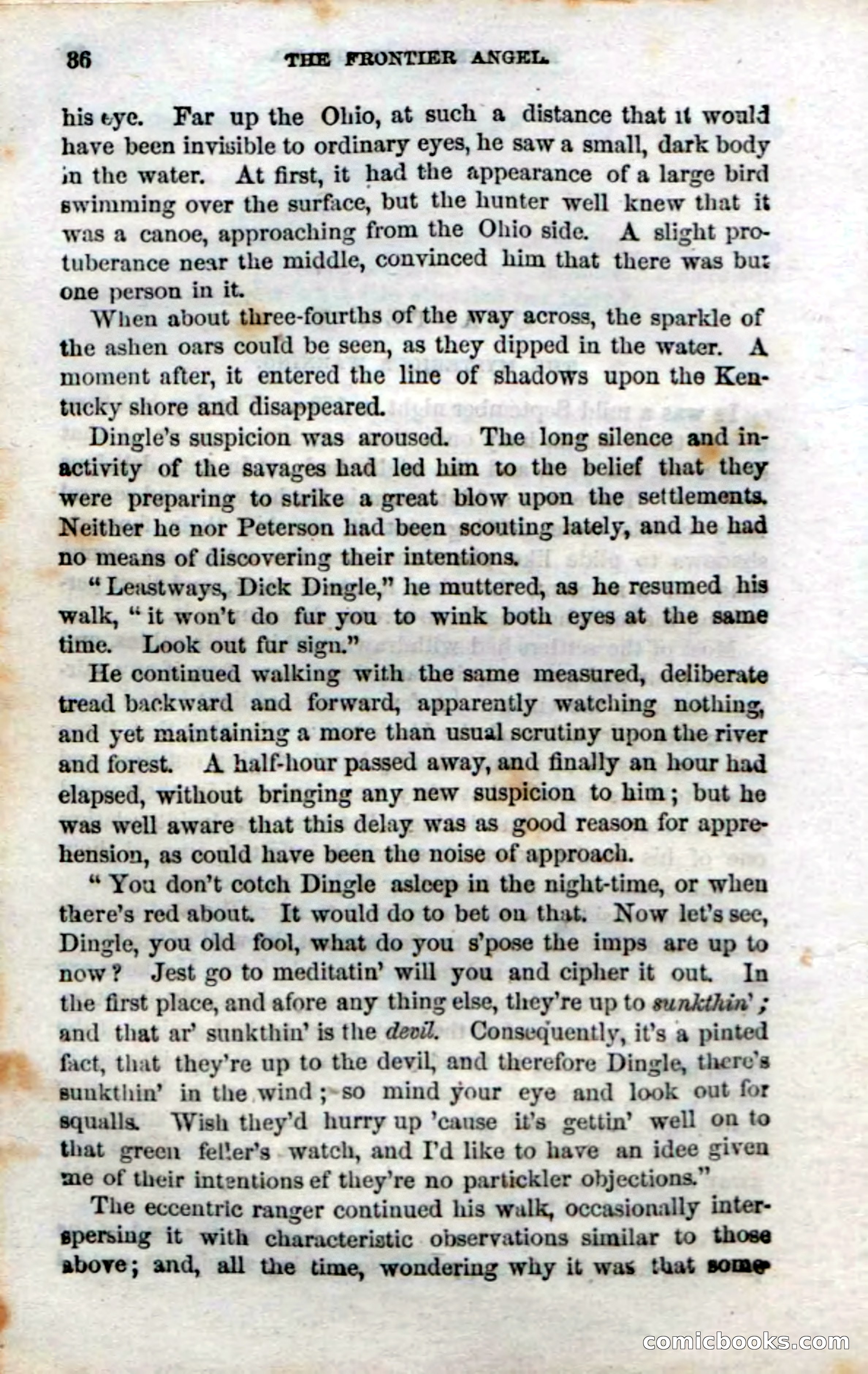 Beadle's Dime Novels No. 15: The Frontier Angel — page 38 of 132