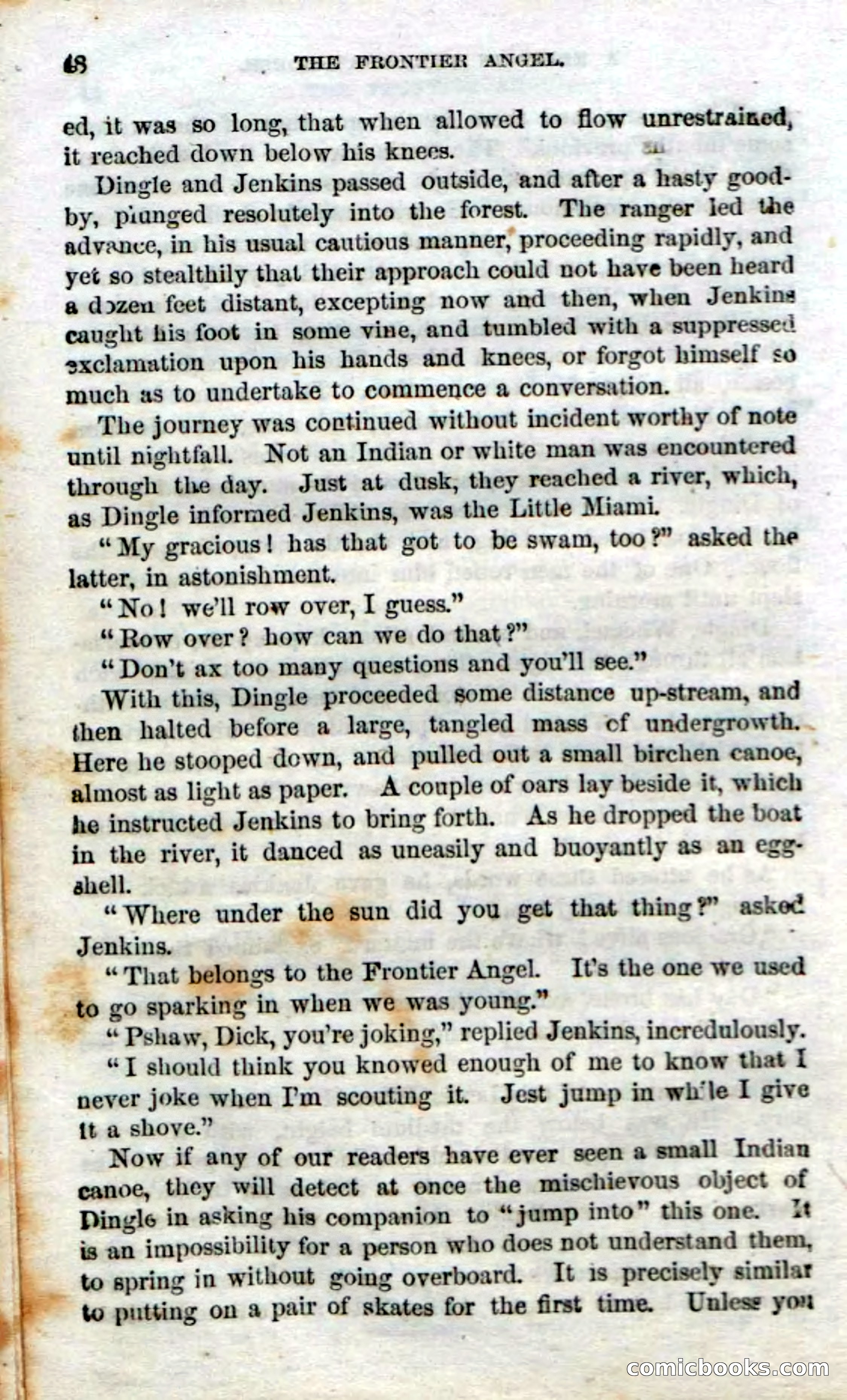 Beadle's Dime Novels No. 15: The Frontier Angel — page 50 of 132
