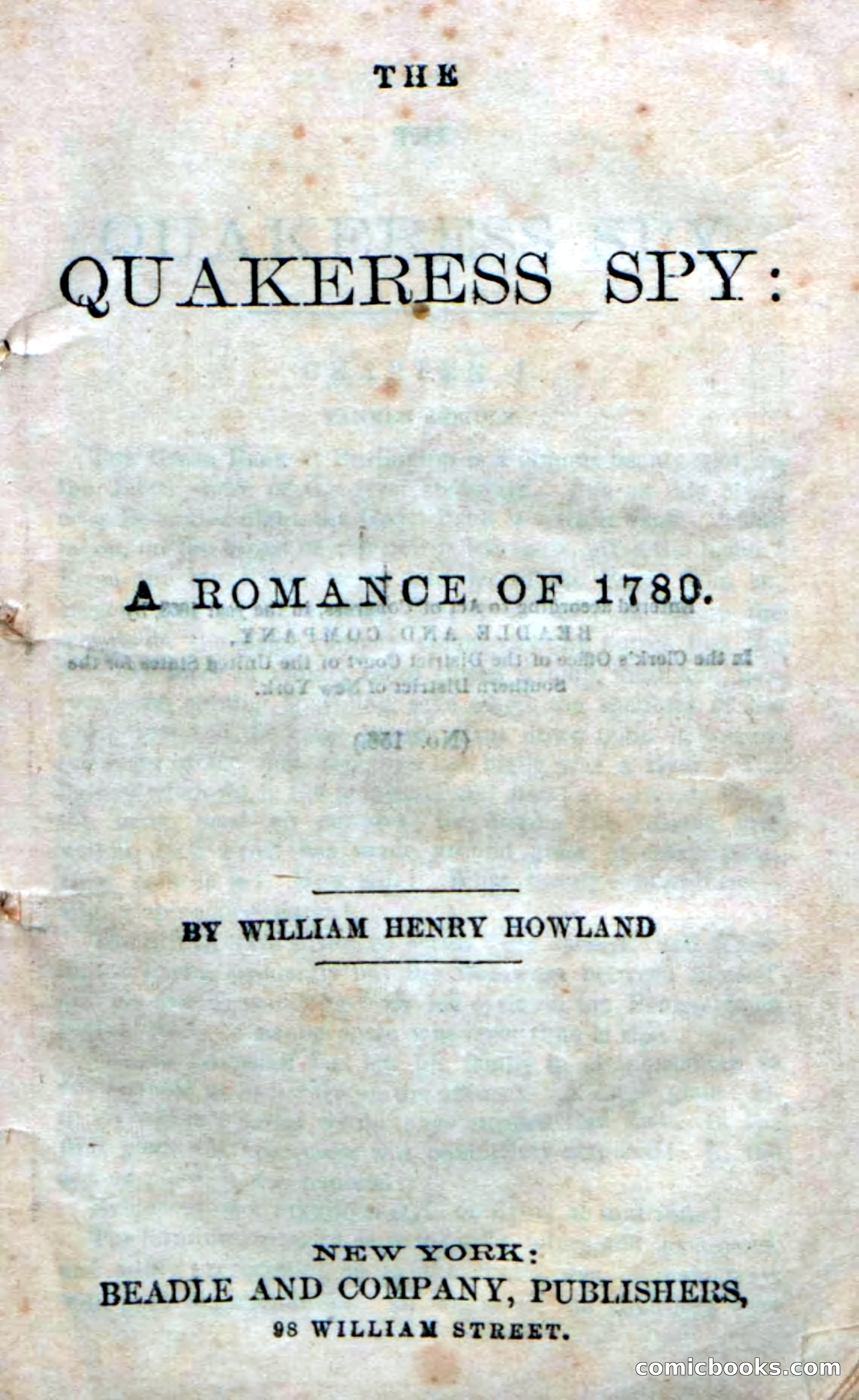 The Quakeress Spy — page 5 of 98