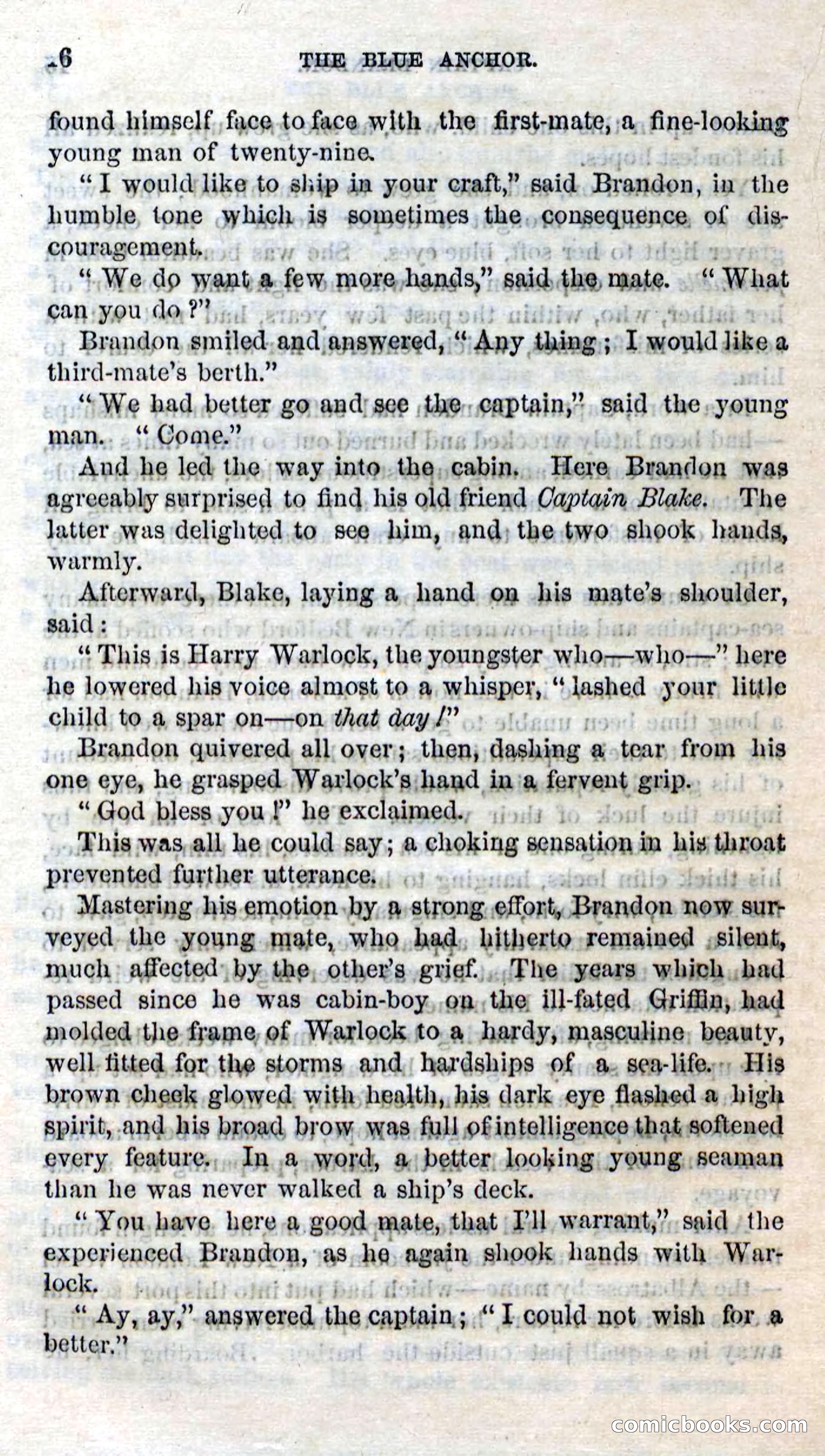 Beadle's Dime Novels No. 158: The Blue Anchor — page 14 of 108