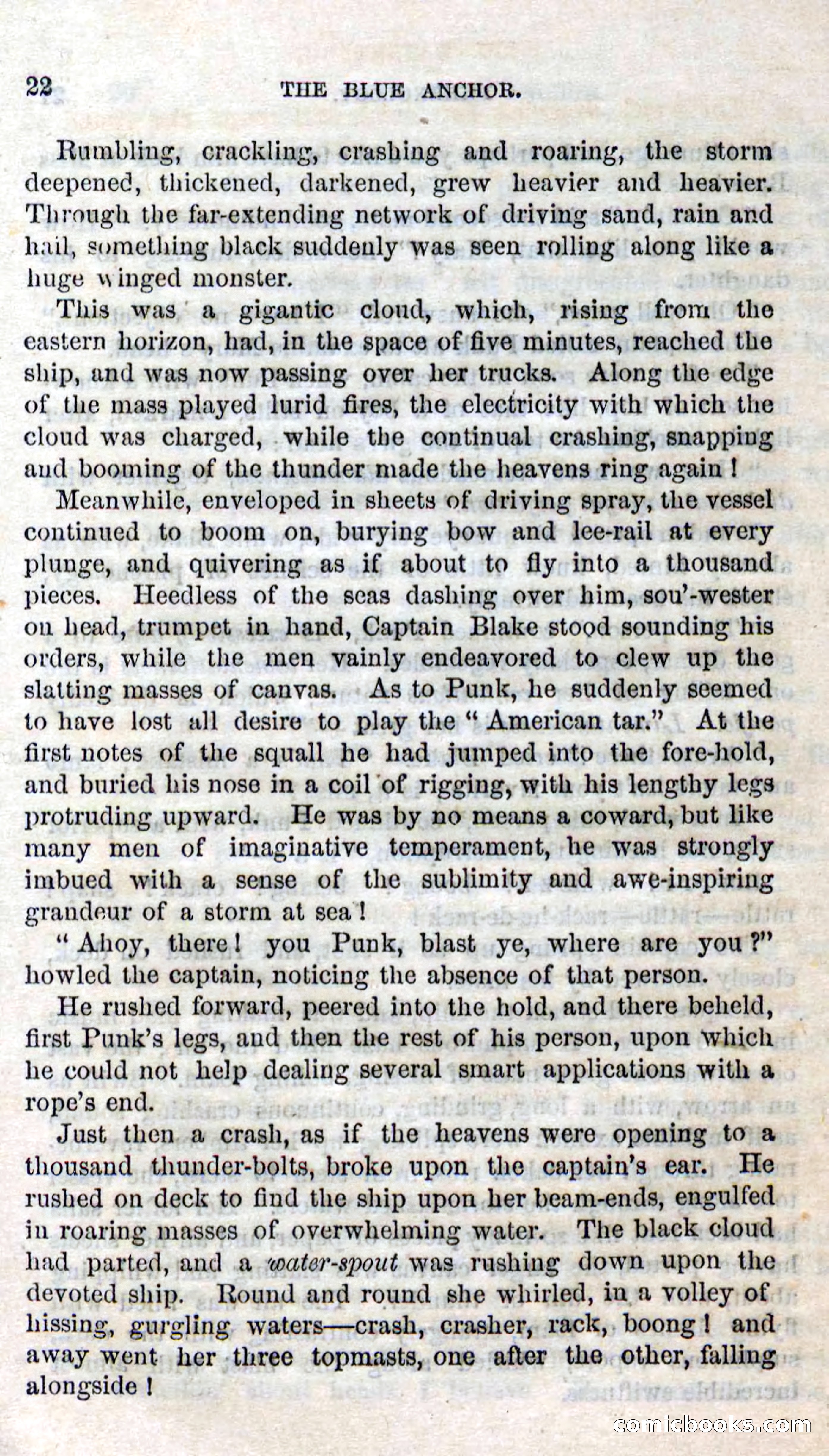 Beadle's Dime Novels No. 158: The Blue Anchor — page 20 of 108