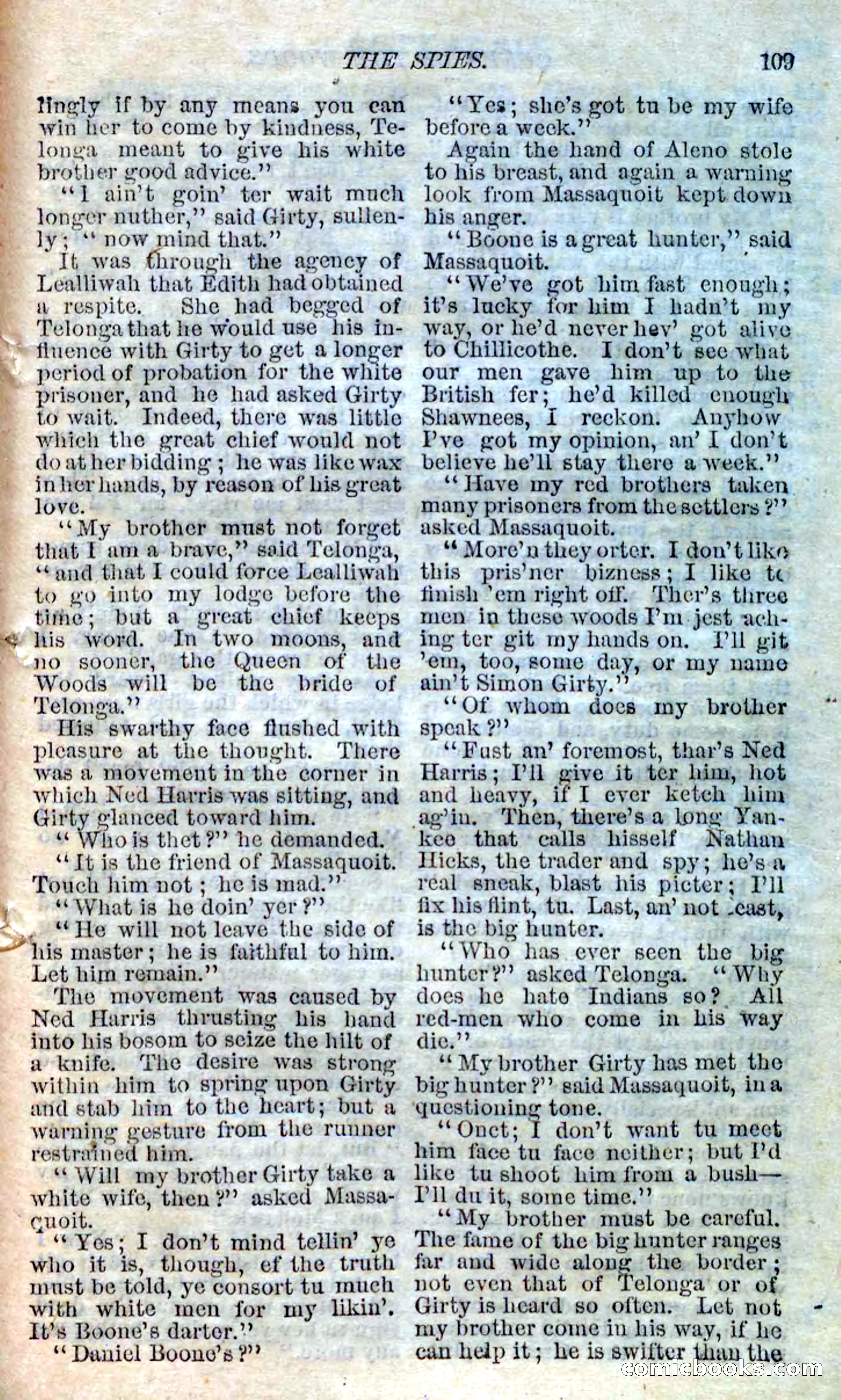 Beadle's Dime Novels No. 158: The Blue Anchor — page 97 of 108