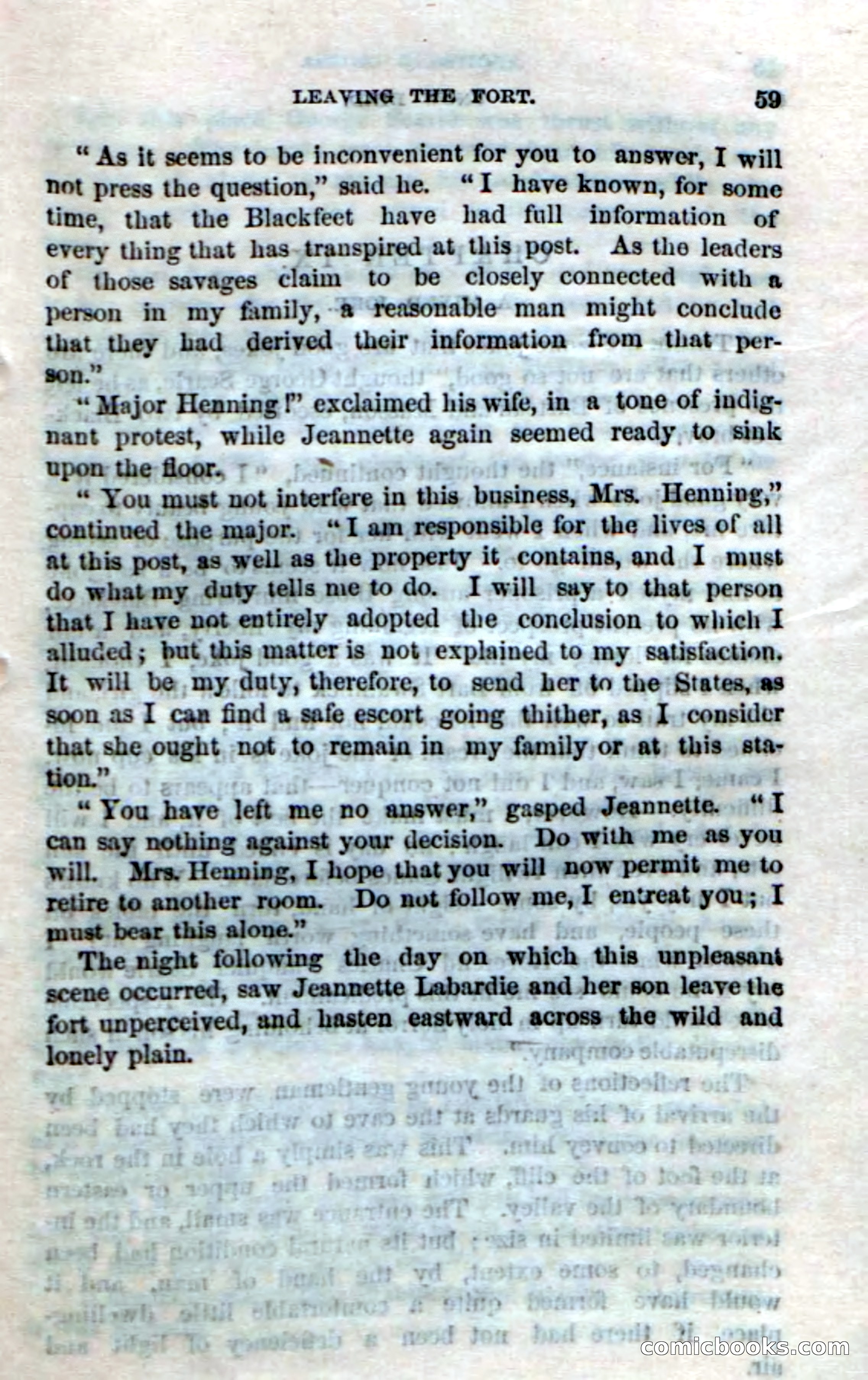 Beadle's Dime Novels No. 159: Snow Bird, the Trapper's Child — page 57 of 116