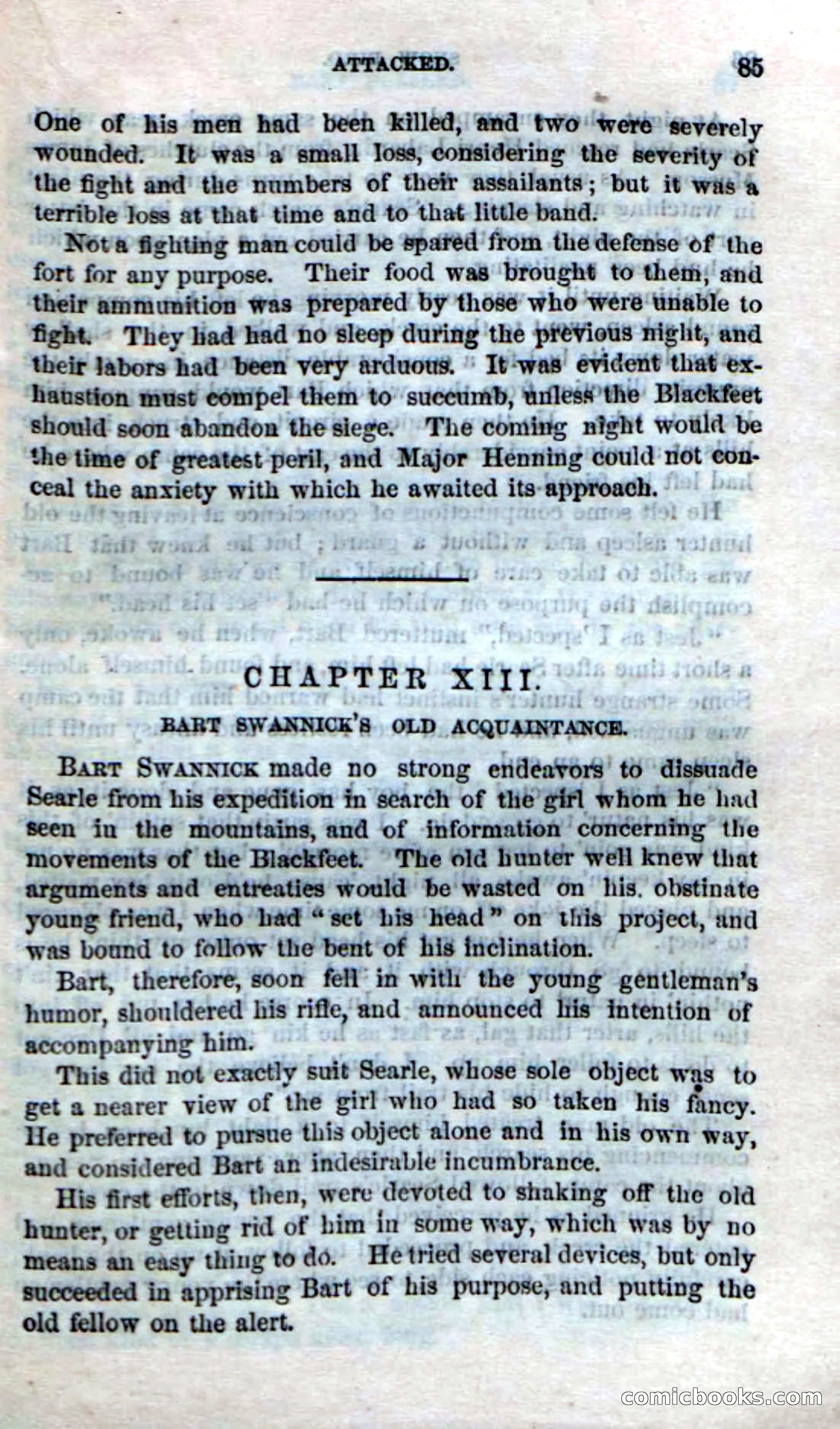 Beadle's Dime Novels No. 159: Snow Bird, the Trapper's Child — page 83 of 116