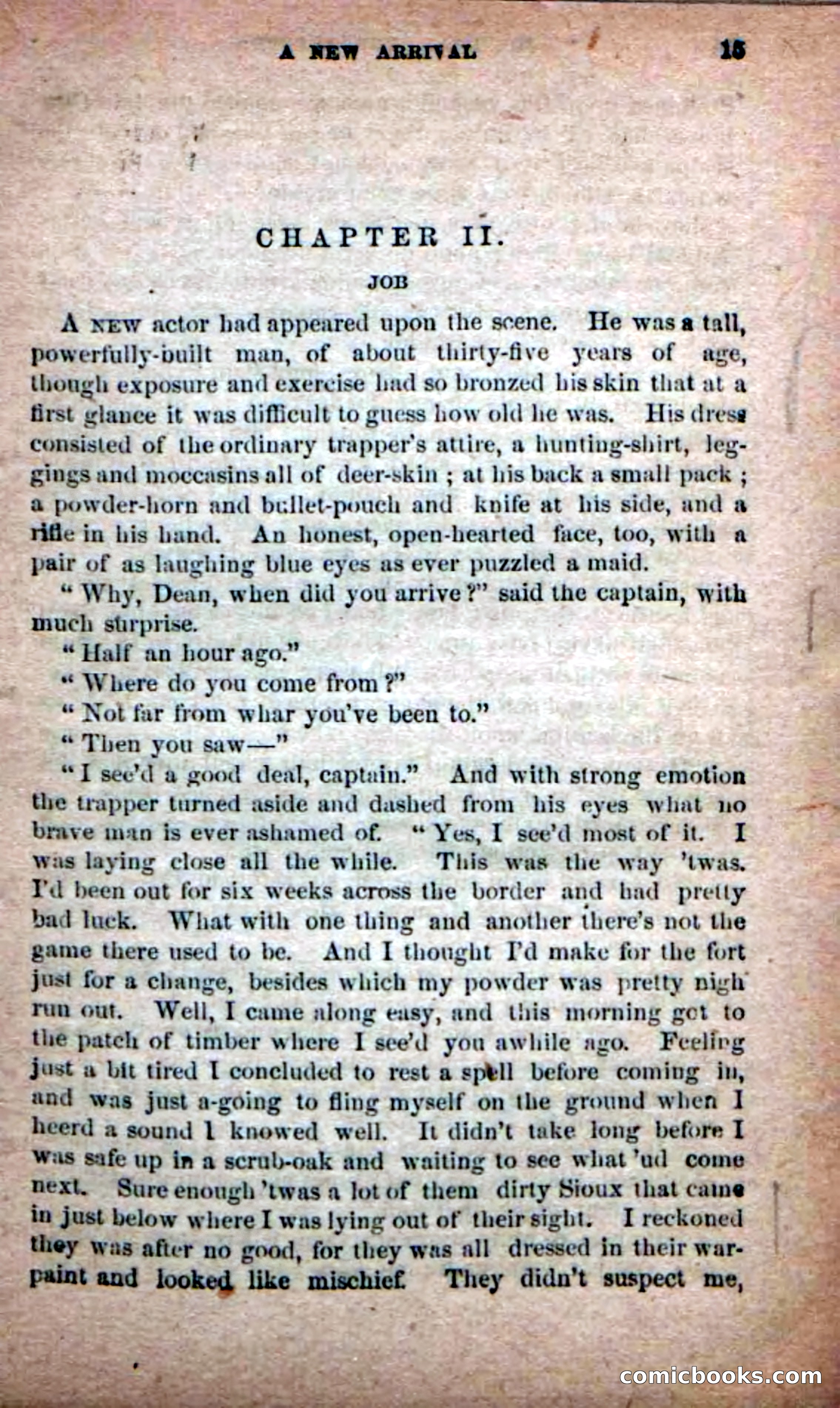 Job Dean, the Trapper — page 13 of 100