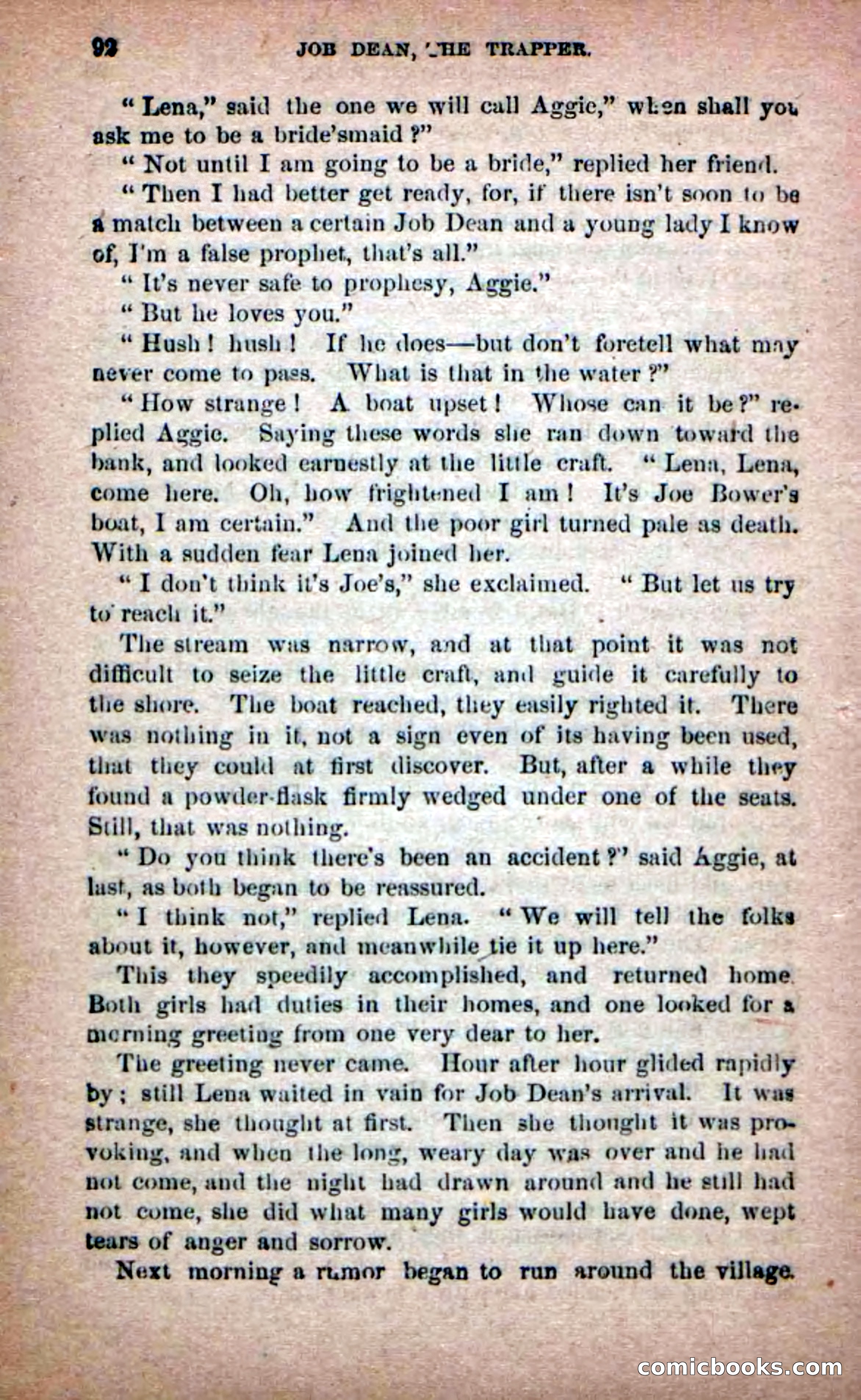 Job Dean, the Trapper — page 90 of 100