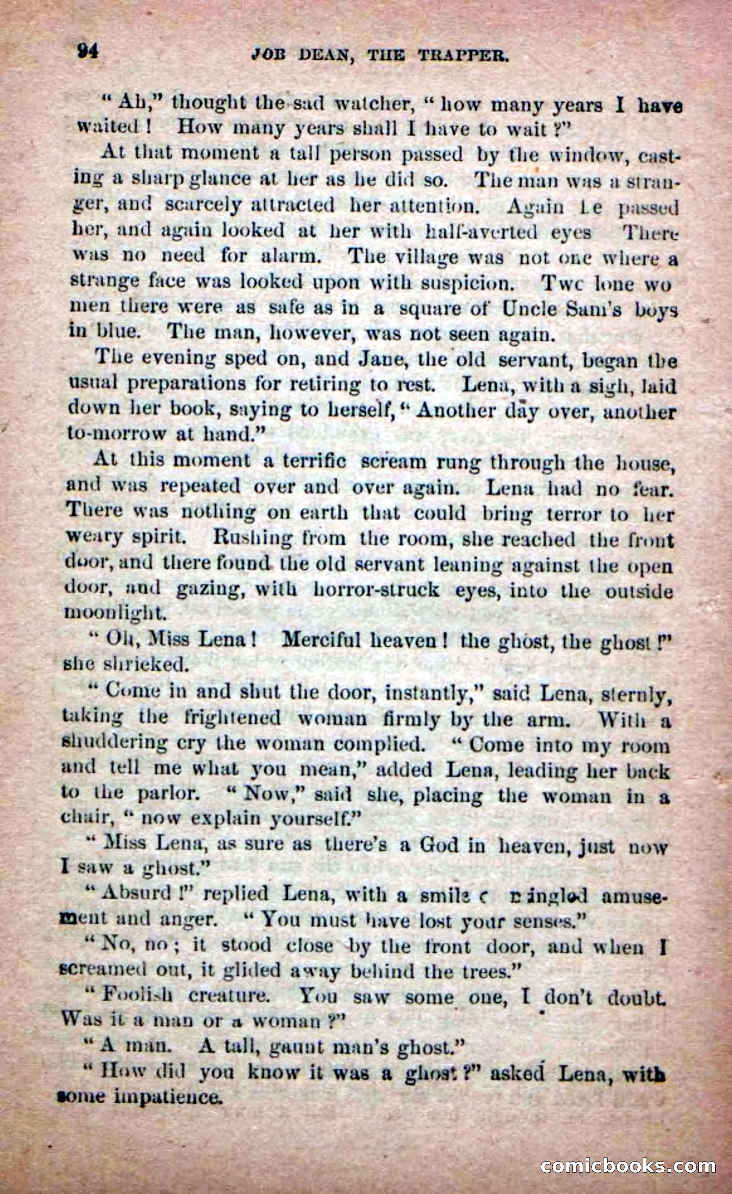 Job Dean, the Trapper — page 92 of 100