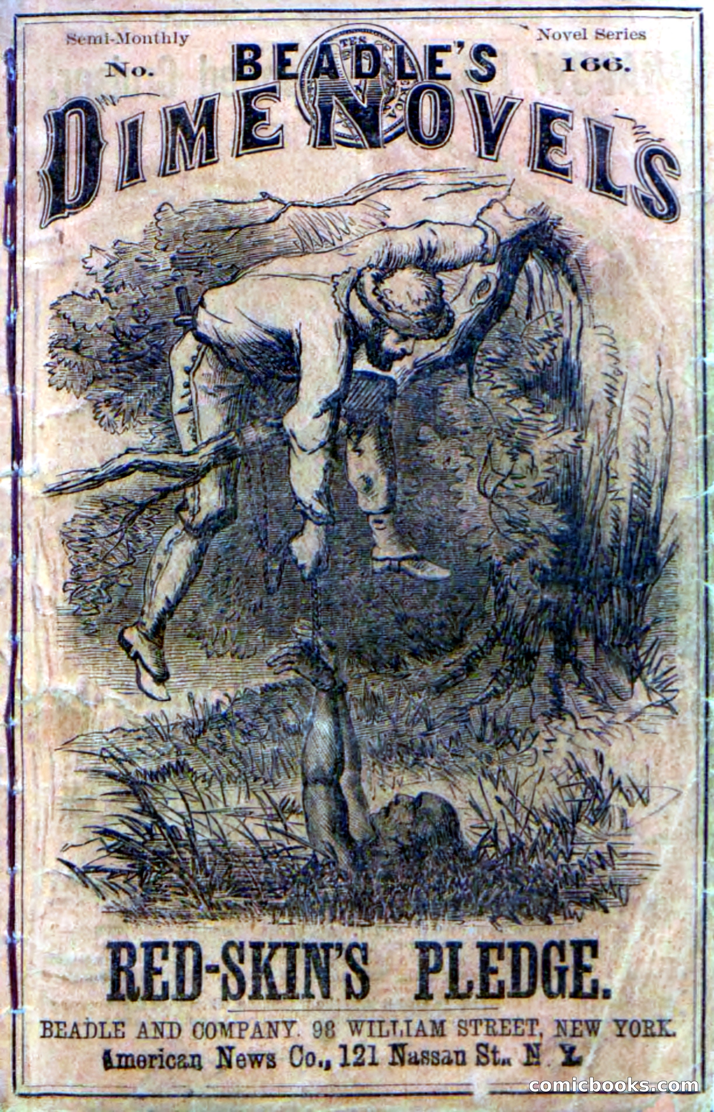 Beadle's Dime Novels No. 166: Red-Skin's Pledge