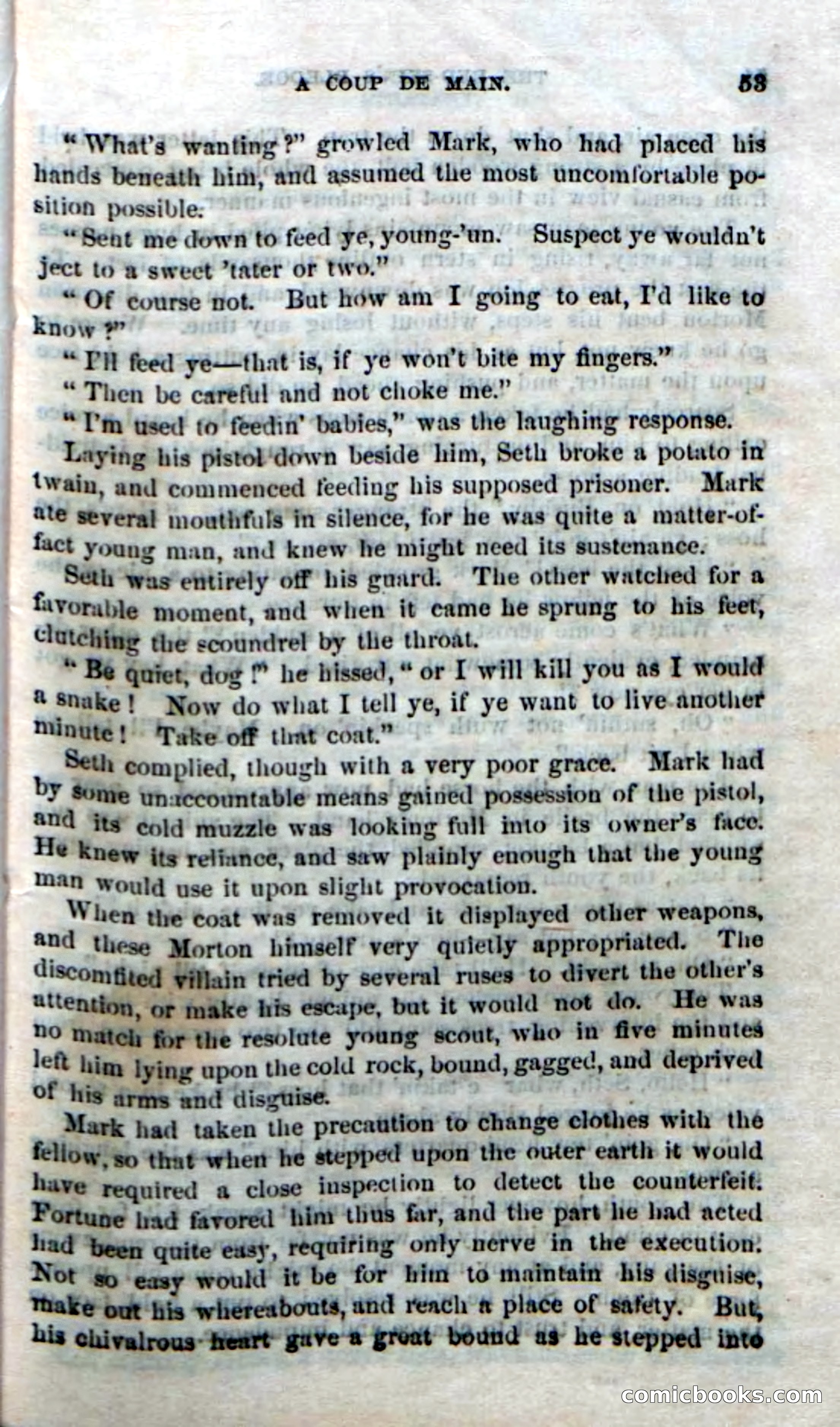 Beadle's Dime Novels No. 166: Red-Skin's Pledge — page 51 of 100