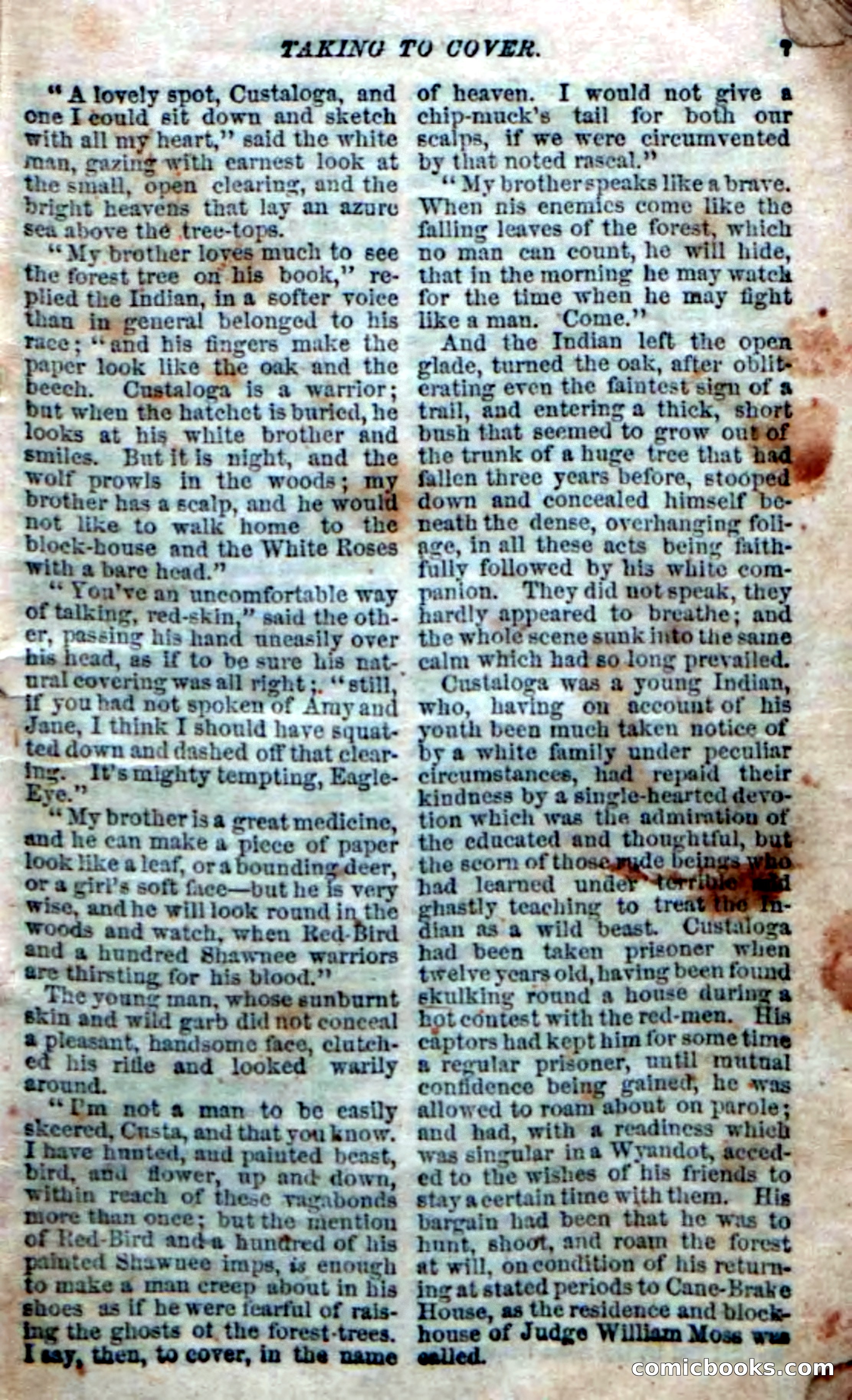 The Silent Hunter; or, The Scowl Hall Mystery — page 5 of 190