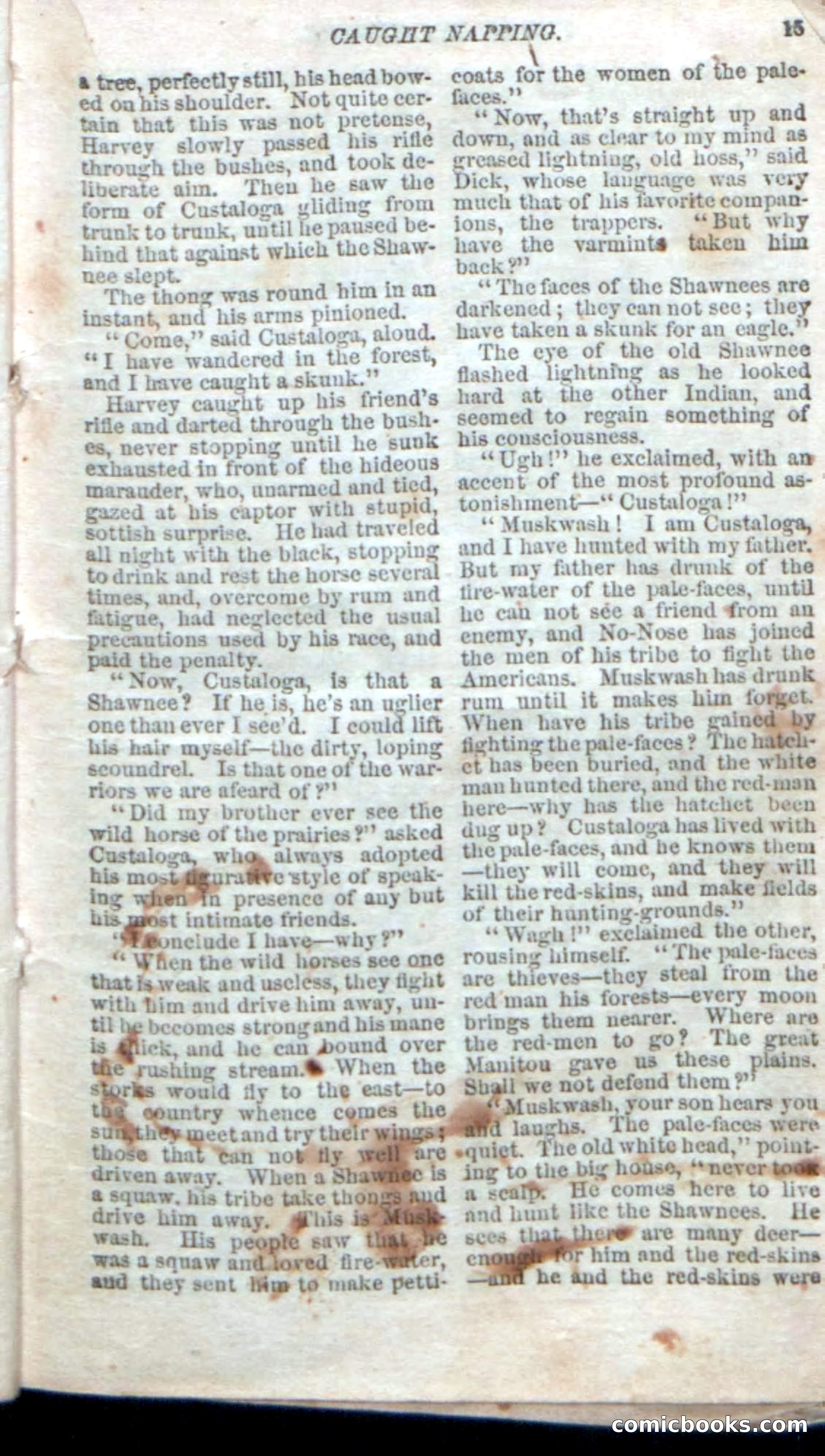 The Silent Hunter; or, The Scowl Hall Mystery — page 13 of 190