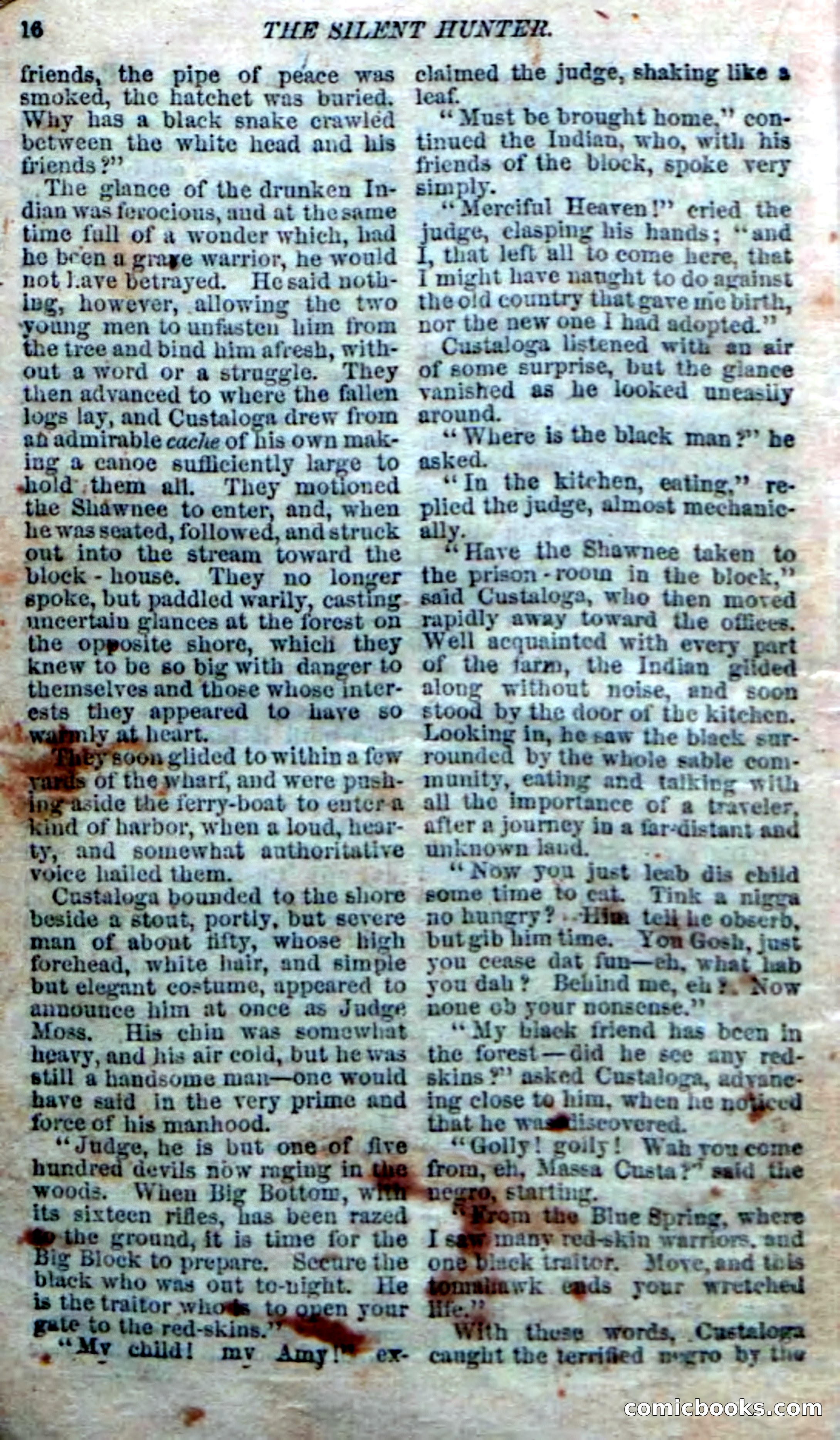 The Silent Hunter; or, The Scowl Hall Mystery — page 14 of 190