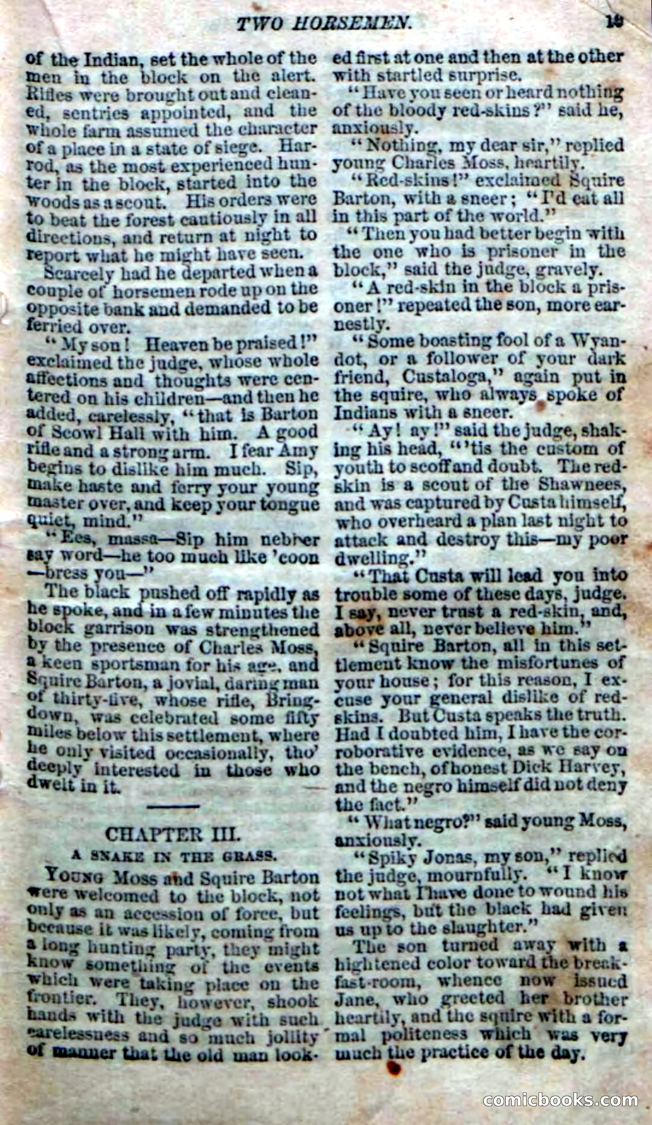 The Silent Hunter; or, The Scowl Hall Mystery — page 17 of 190