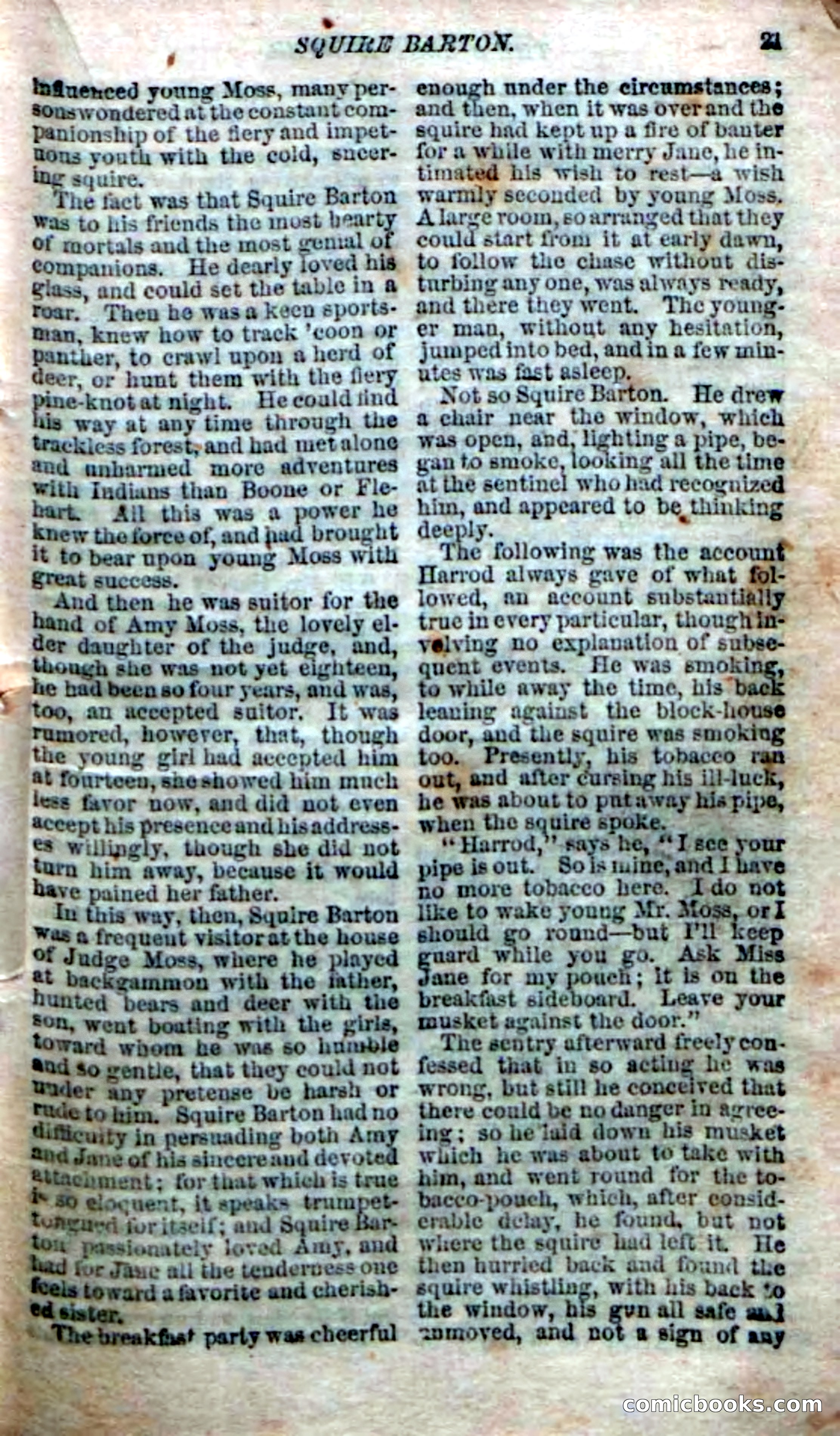 The Silent Hunter; or, The Scowl Hall Mystery — page 19 of 190