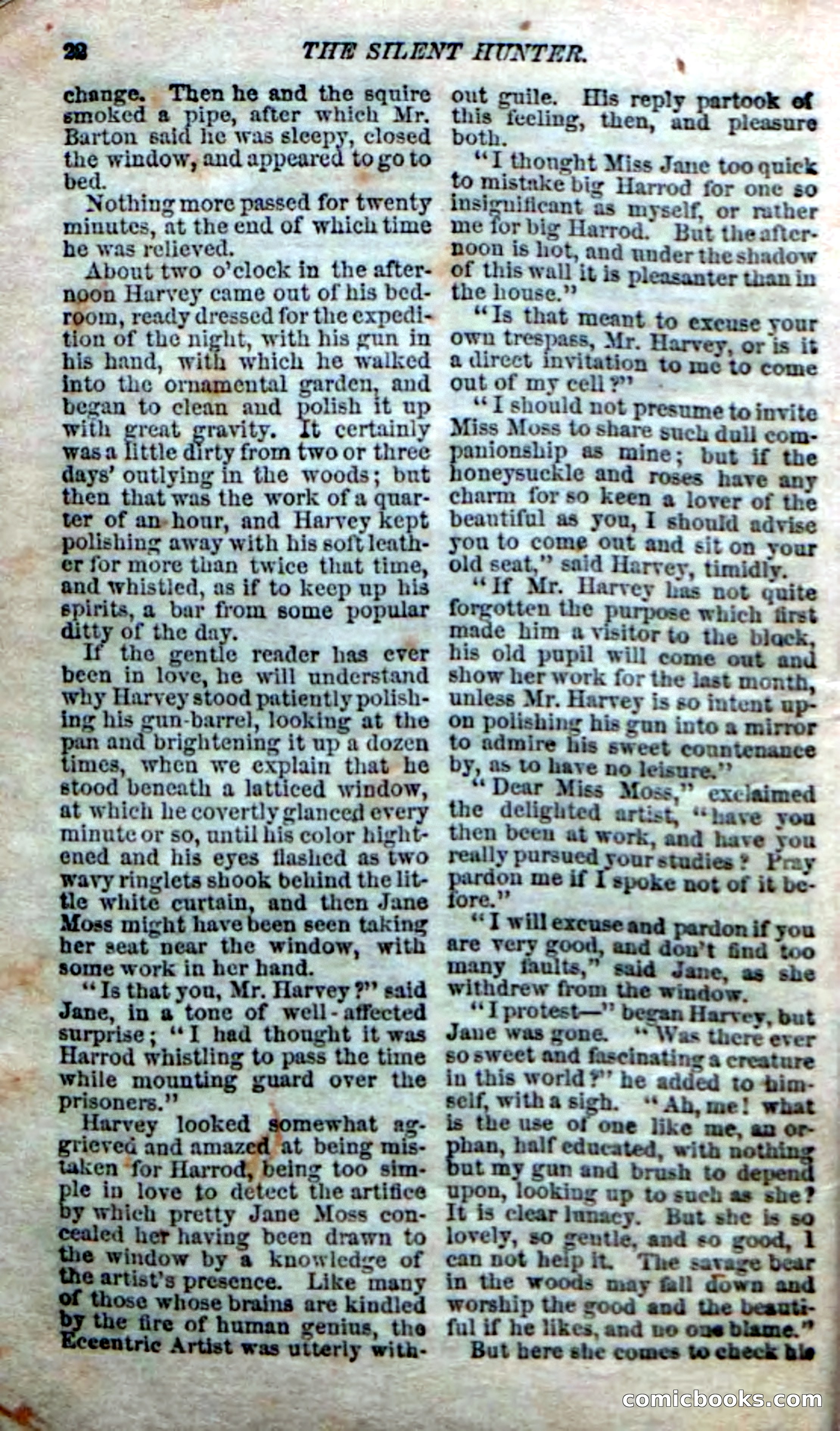 The Silent Hunter; or, The Scowl Hall Mystery — page 20 of 190