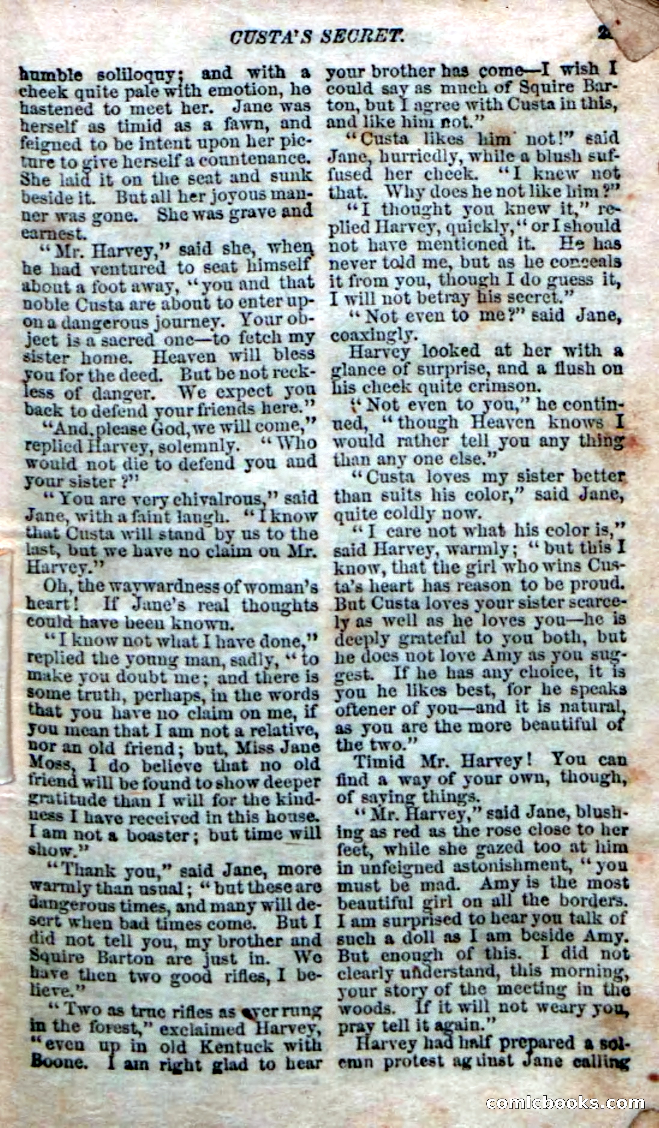 The Silent Hunter; or, The Scowl Hall Mystery — page 21 of 190