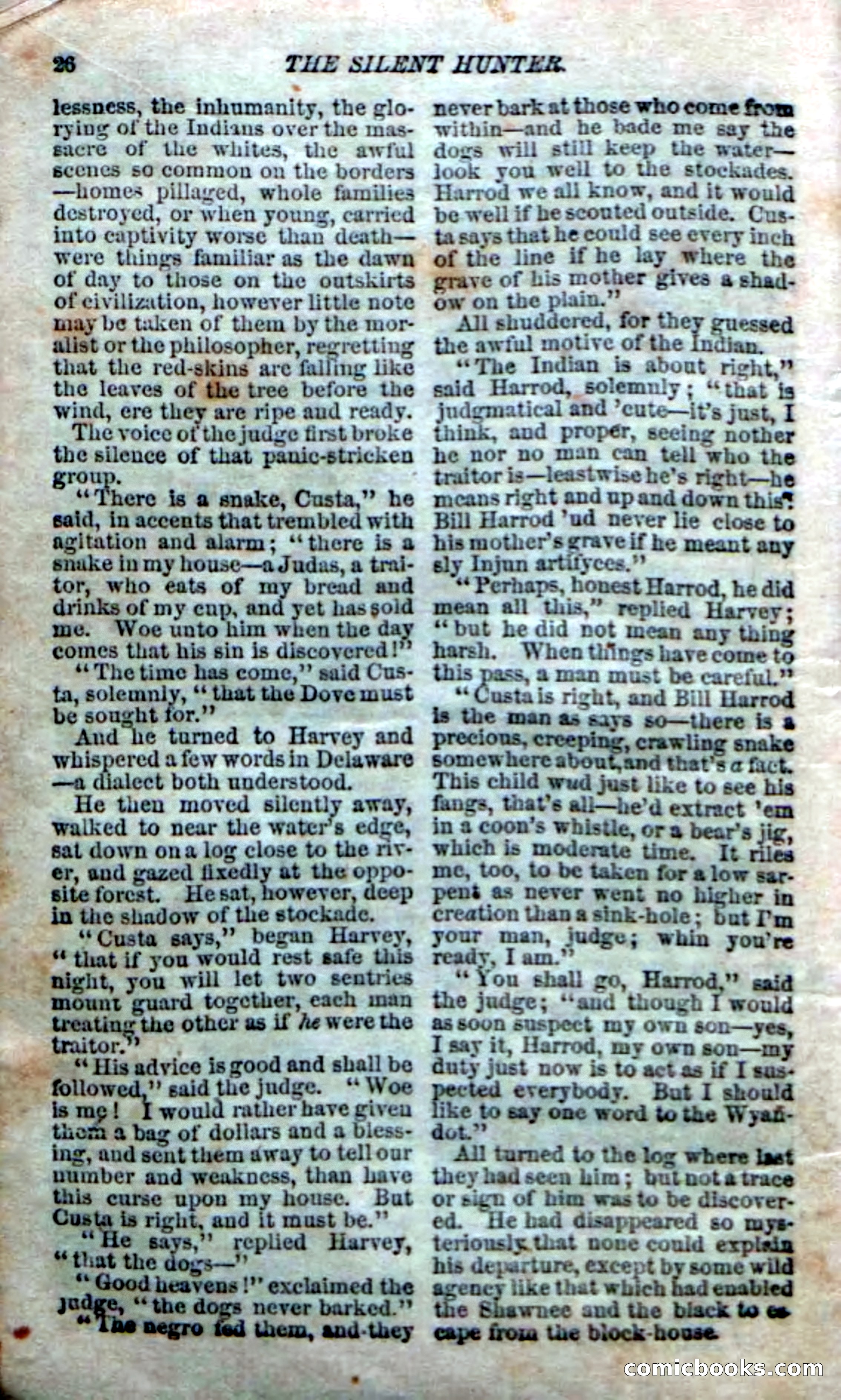 The Silent Hunter; or, The Scowl Hall Mystery — page 24 of 190