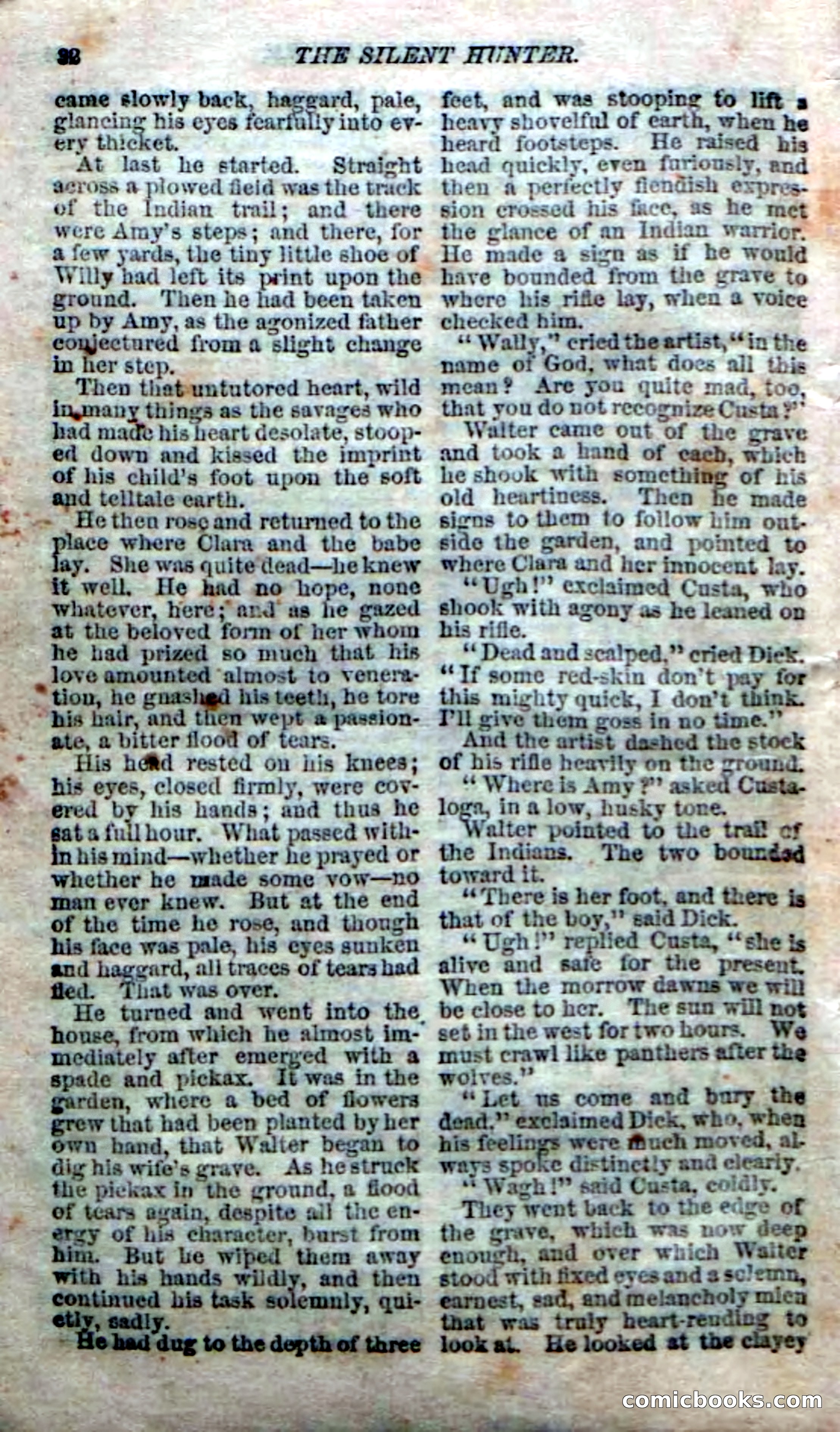 The Silent Hunter; or, The Scowl Hall Mystery — page 30 of 190