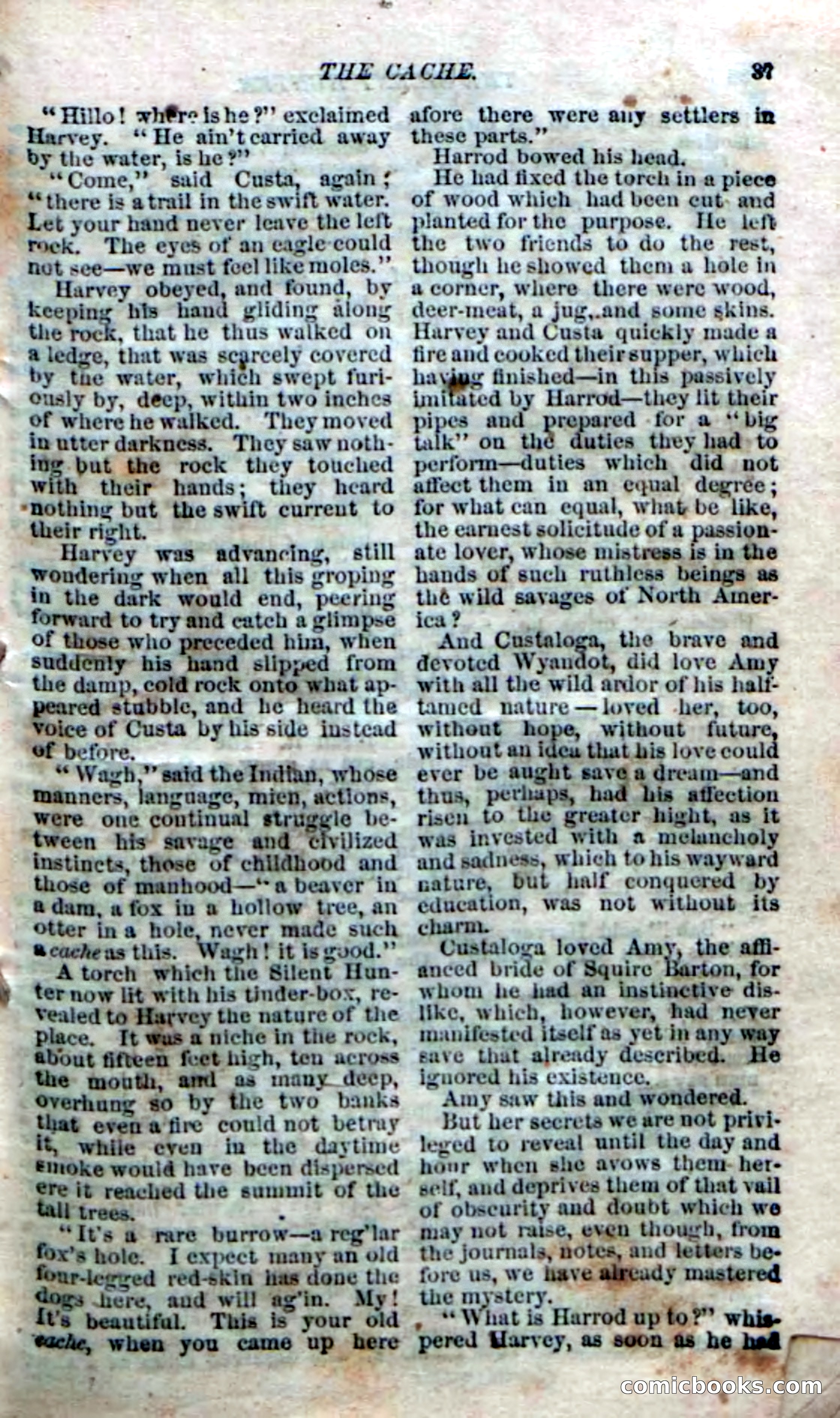 The Silent Hunter; or, The Scowl Hall Mystery — page 35 of 190