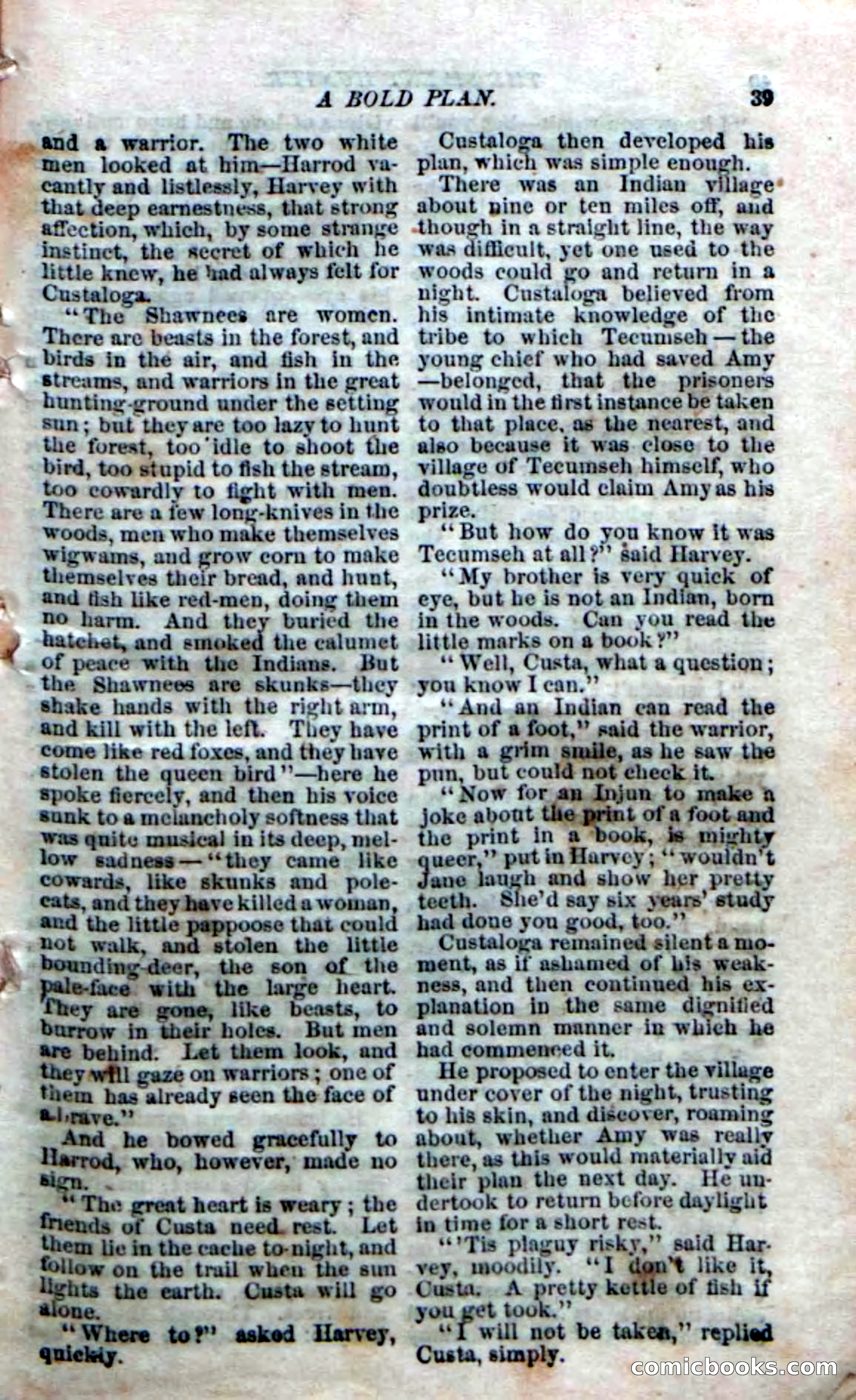 The Silent Hunter; or, The Scowl Hall Mystery — page 37 of 190