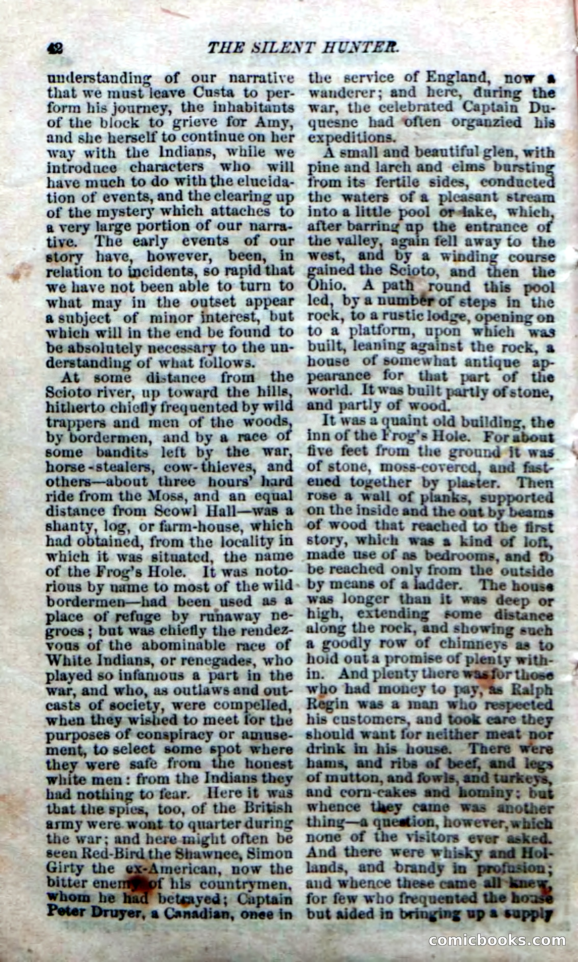 The Silent Hunter; or, The Scowl Hall Mystery — page 40 of 190