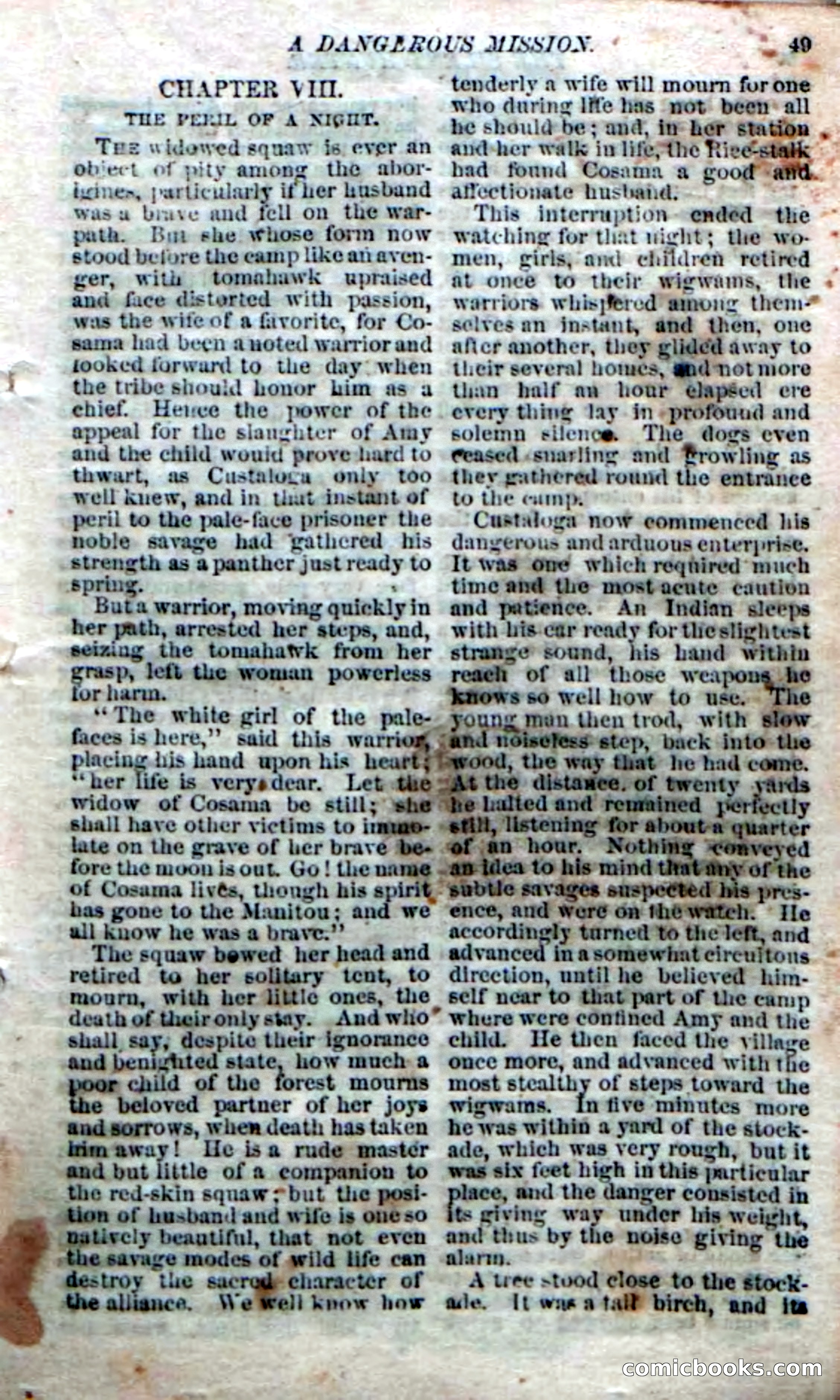 The Silent Hunter; or, The Scowl Hall Mystery — page 47 of 190