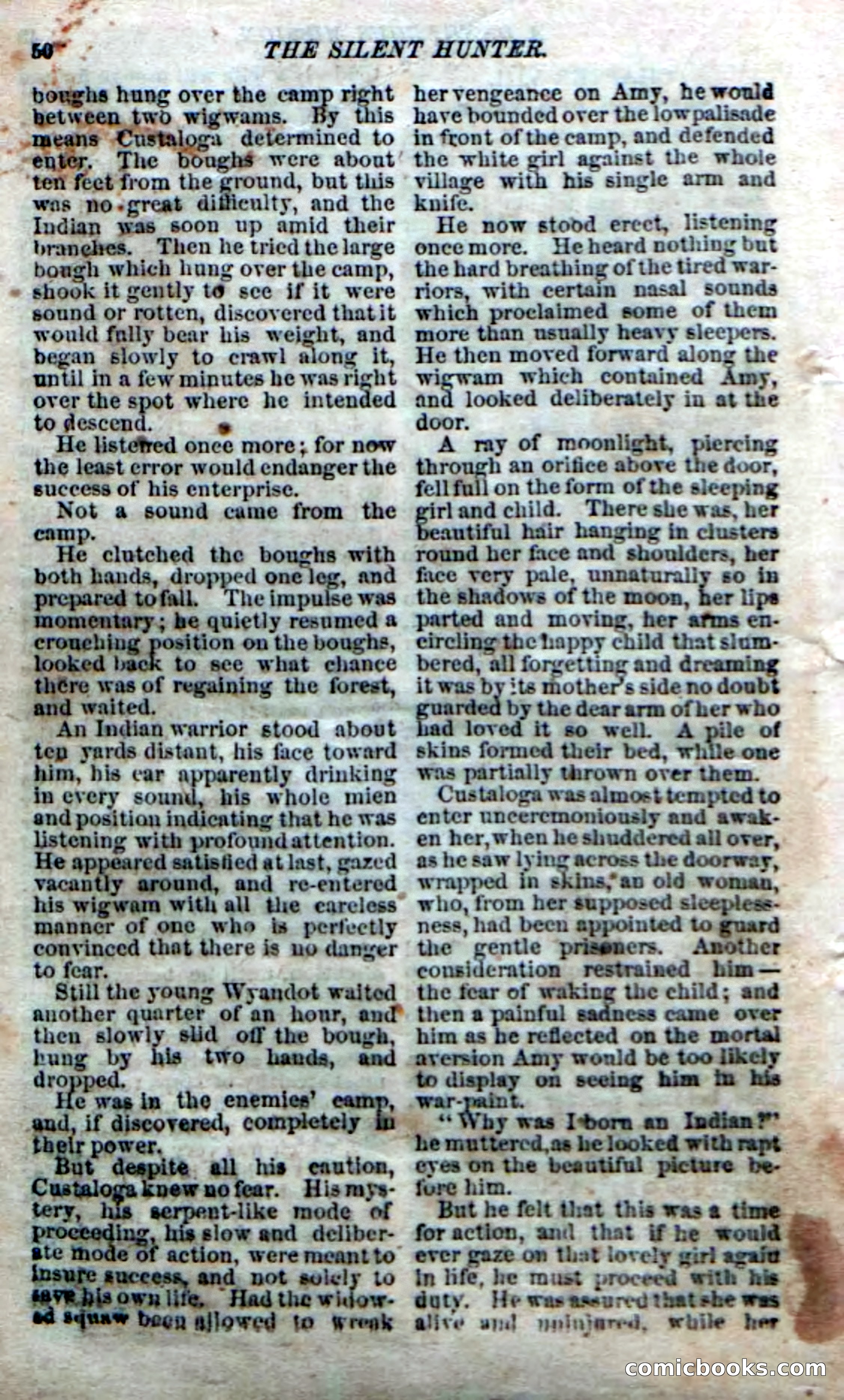 The Silent Hunter; or, The Scowl Hall Mystery — page 48 of 190
