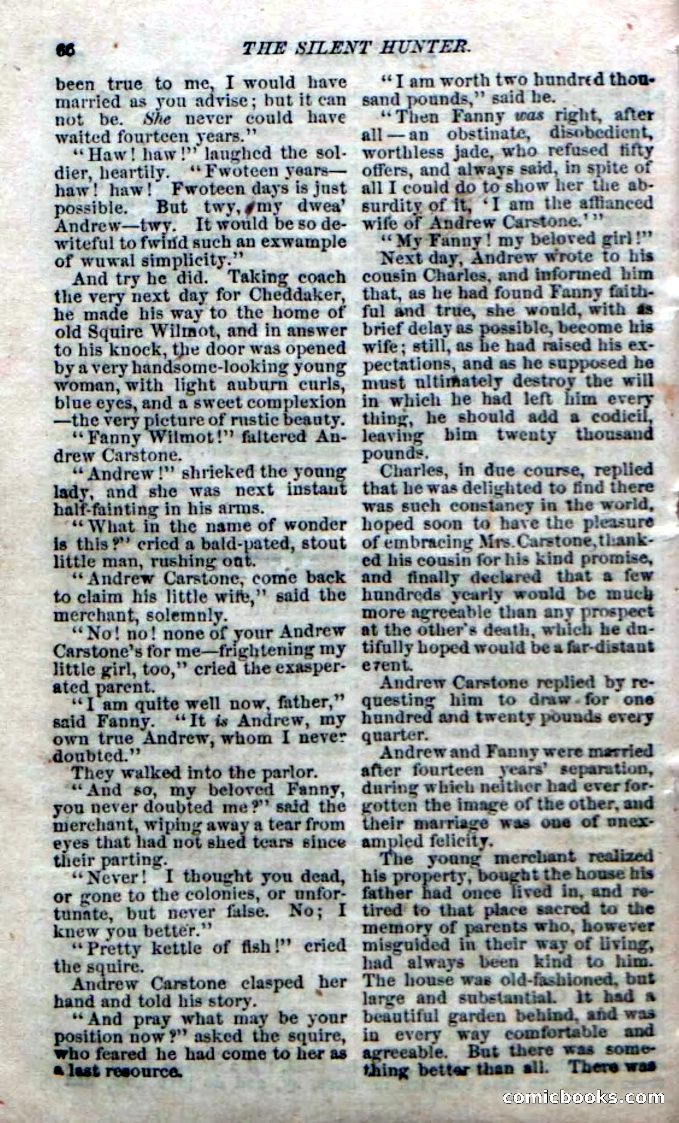 The Silent Hunter; or, The Scowl Hall Mystery — page 64 of 190