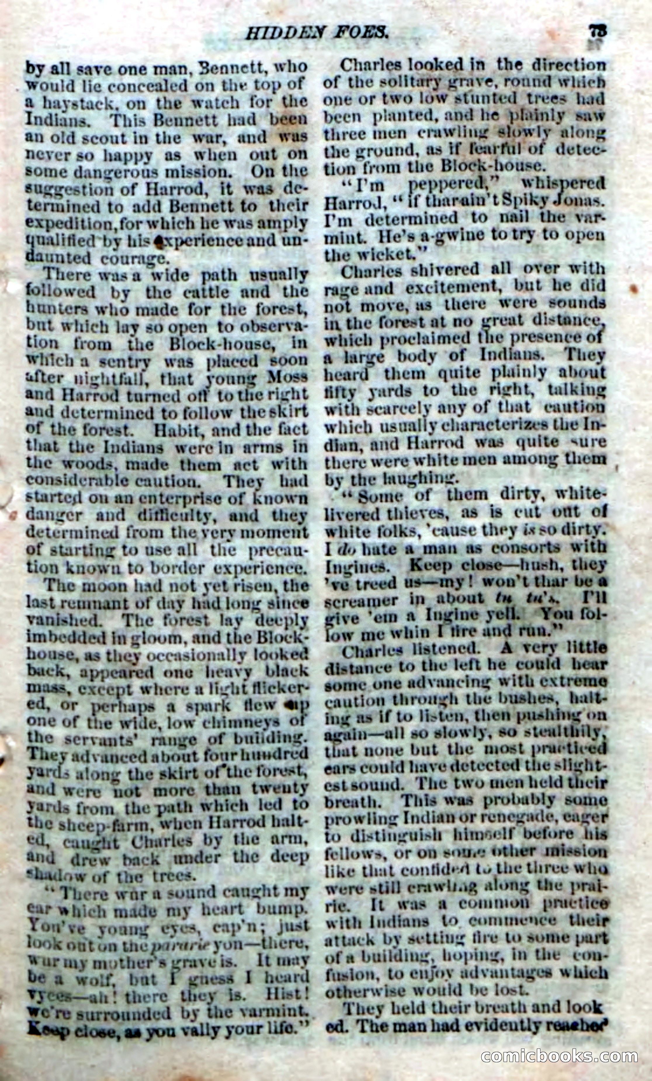 The Silent Hunter; or, The Scowl Hall Mystery — page 71 of 190