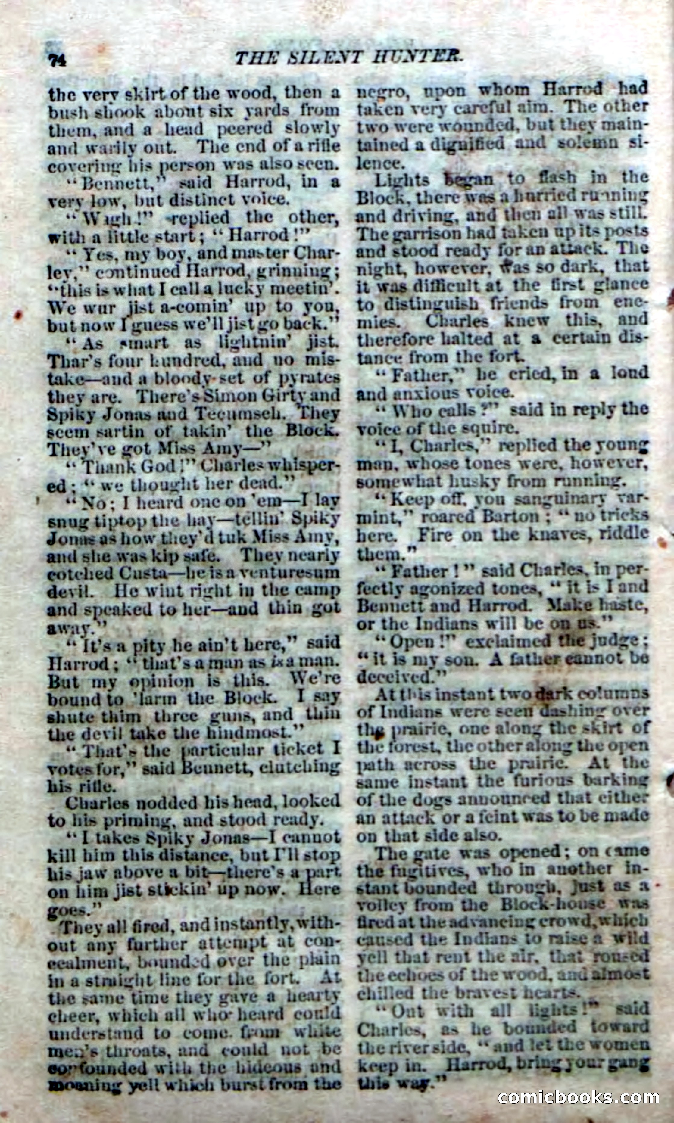 The Silent Hunter; or, The Scowl Hall Mystery — page 72 of 190