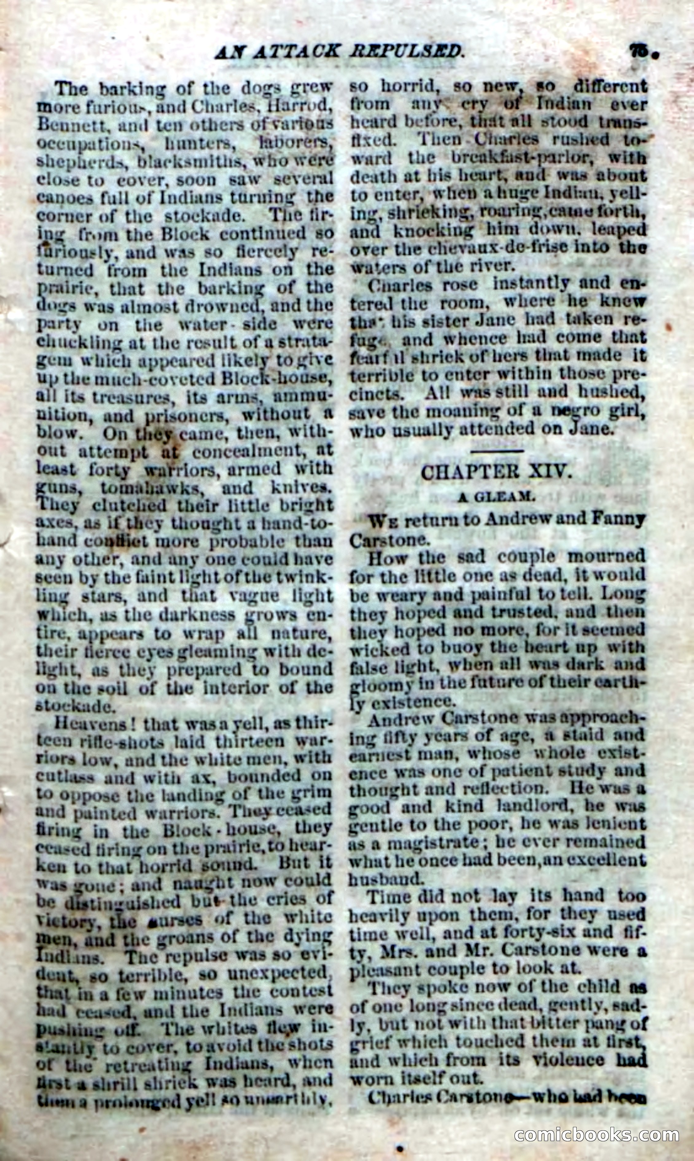The Silent Hunter; or, The Scowl Hall Mystery — page 73 of 190