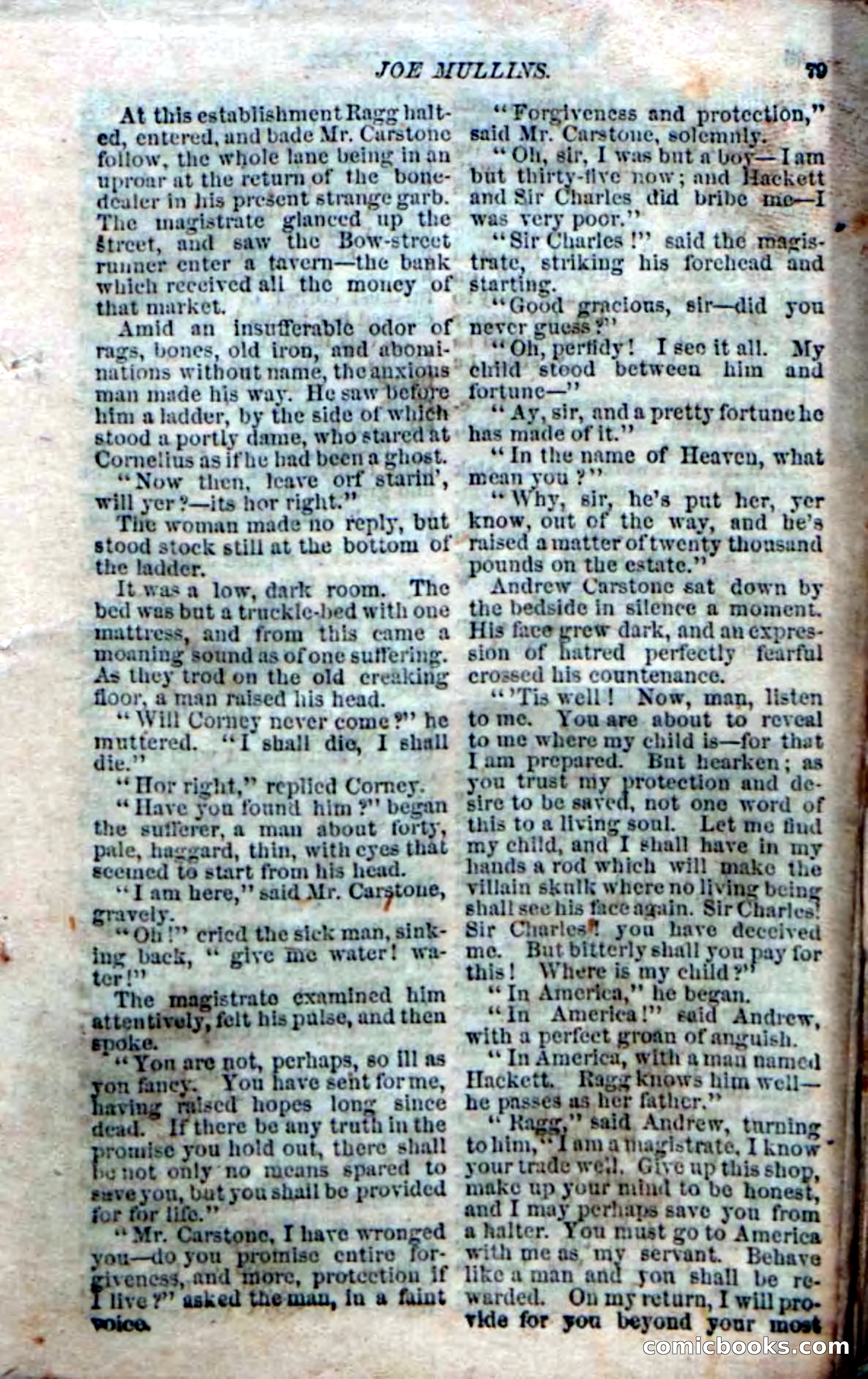 The Silent Hunter; or, The Scowl Hall Mystery — page 77 of 190