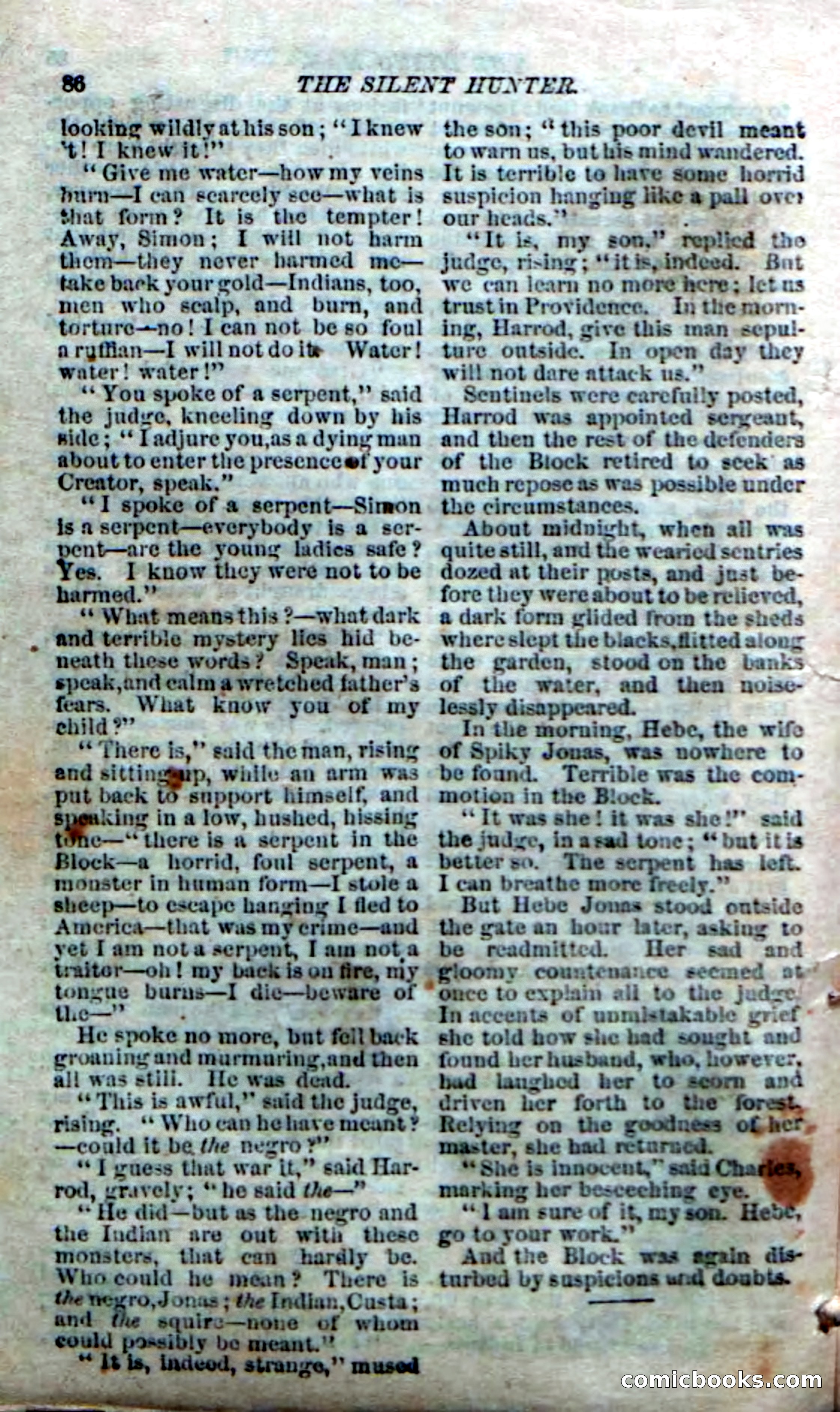 The Silent Hunter; or, The Scowl Hall Mystery — page 84 of 190