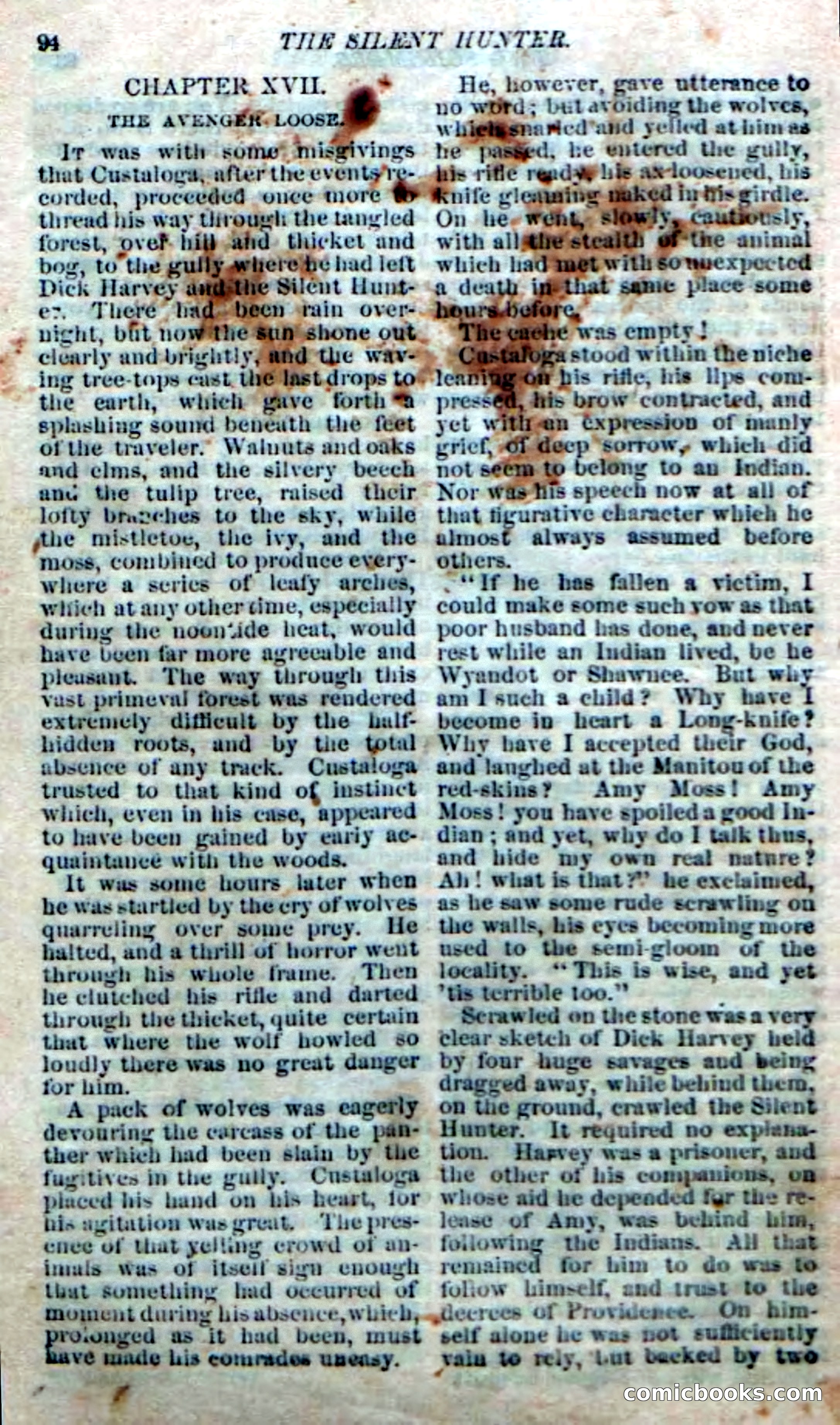 The Silent Hunter; or, The Scowl Hall Mystery — page 92 of 190