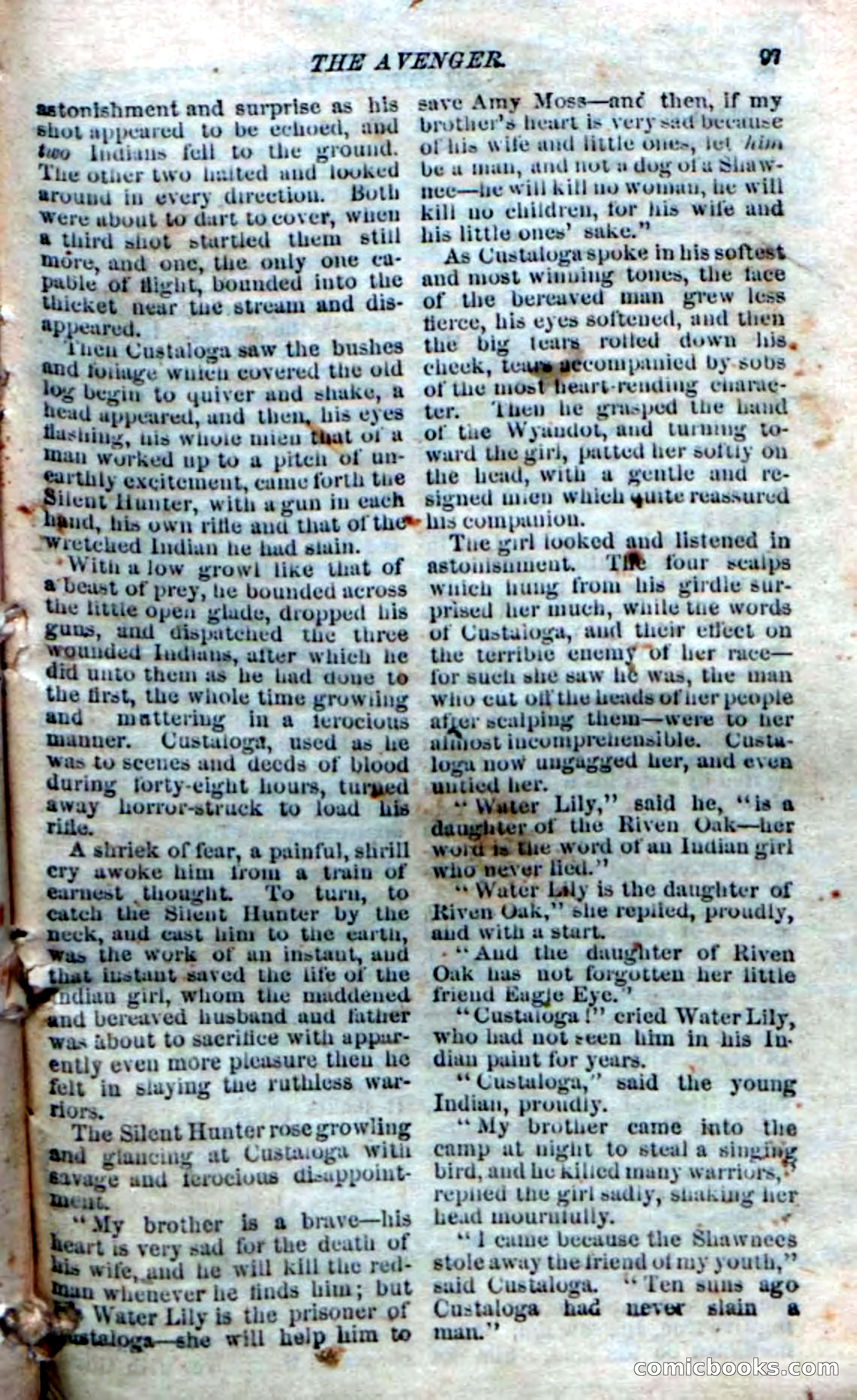The Silent Hunter; or, The Scowl Hall Mystery — page 95 of 190