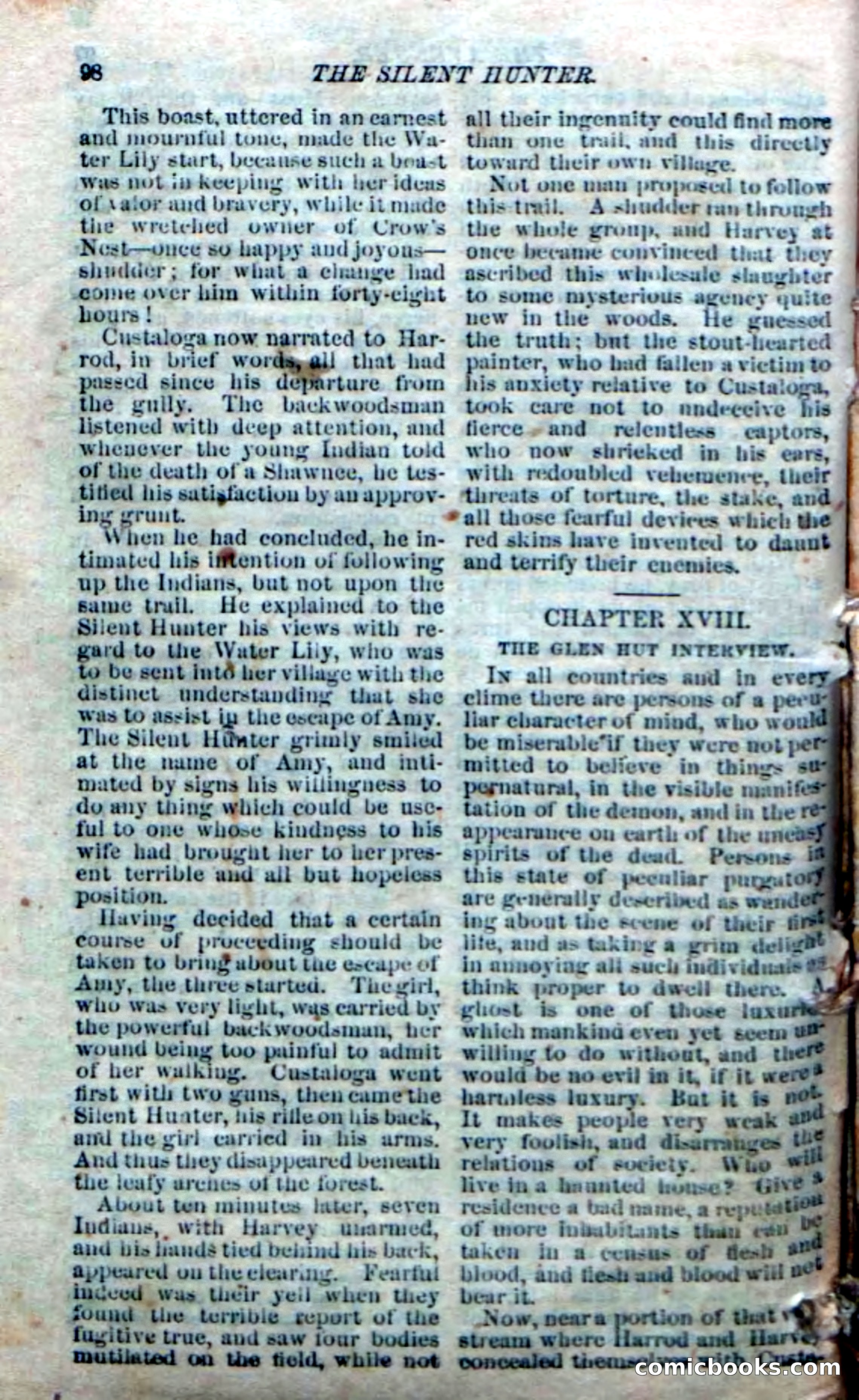 The Silent Hunter; or, The Scowl Hall Mystery — page 96 of 190