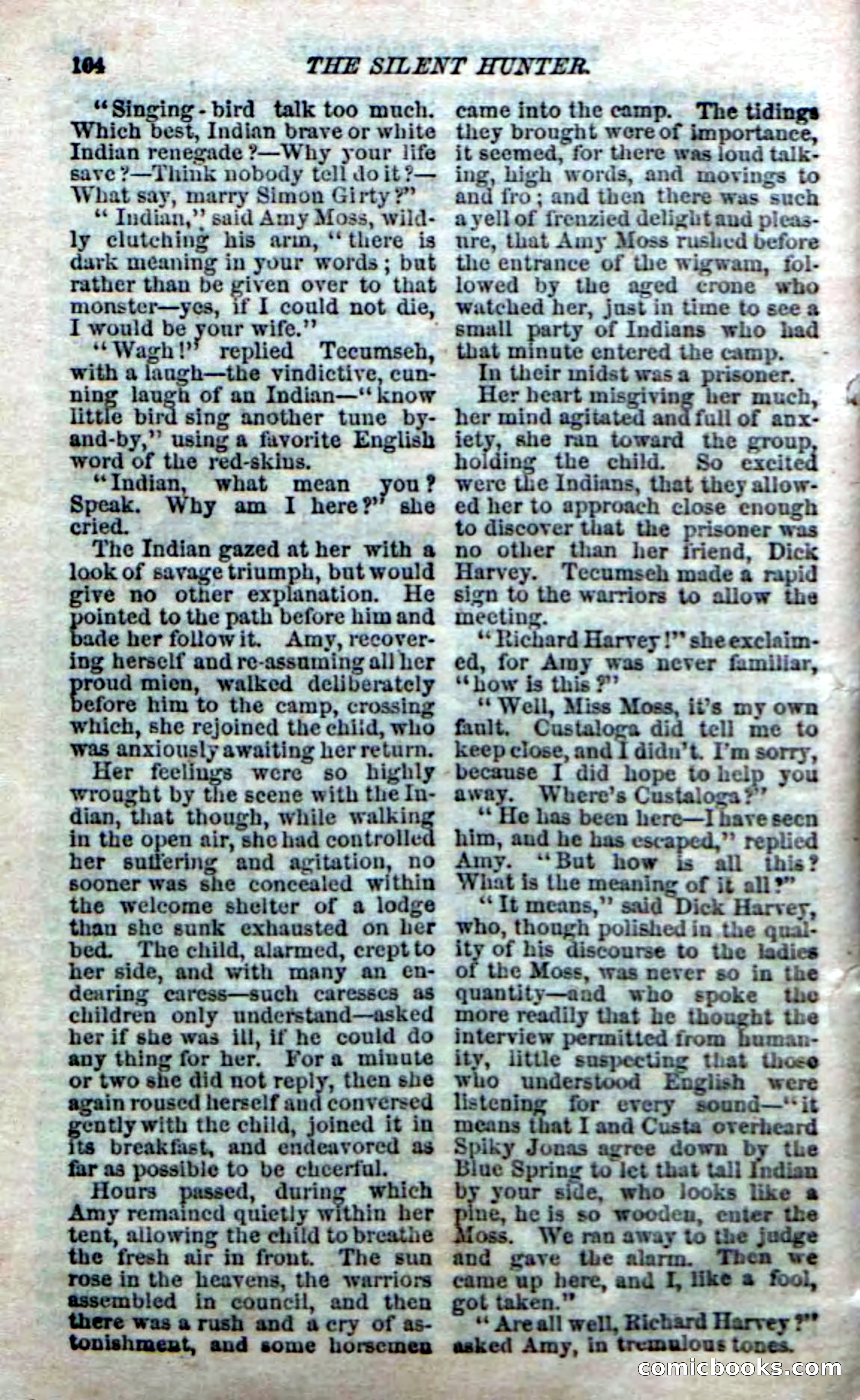 The Silent Hunter; or, The Scowl Hall Mystery — page 102 of 190