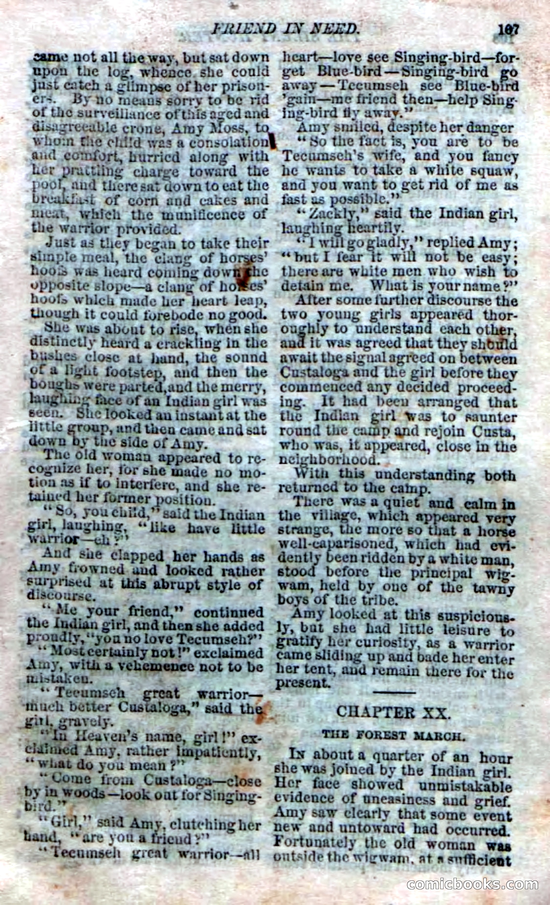 The Silent Hunter; or, The Scowl Hall Mystery — page 105 of 190