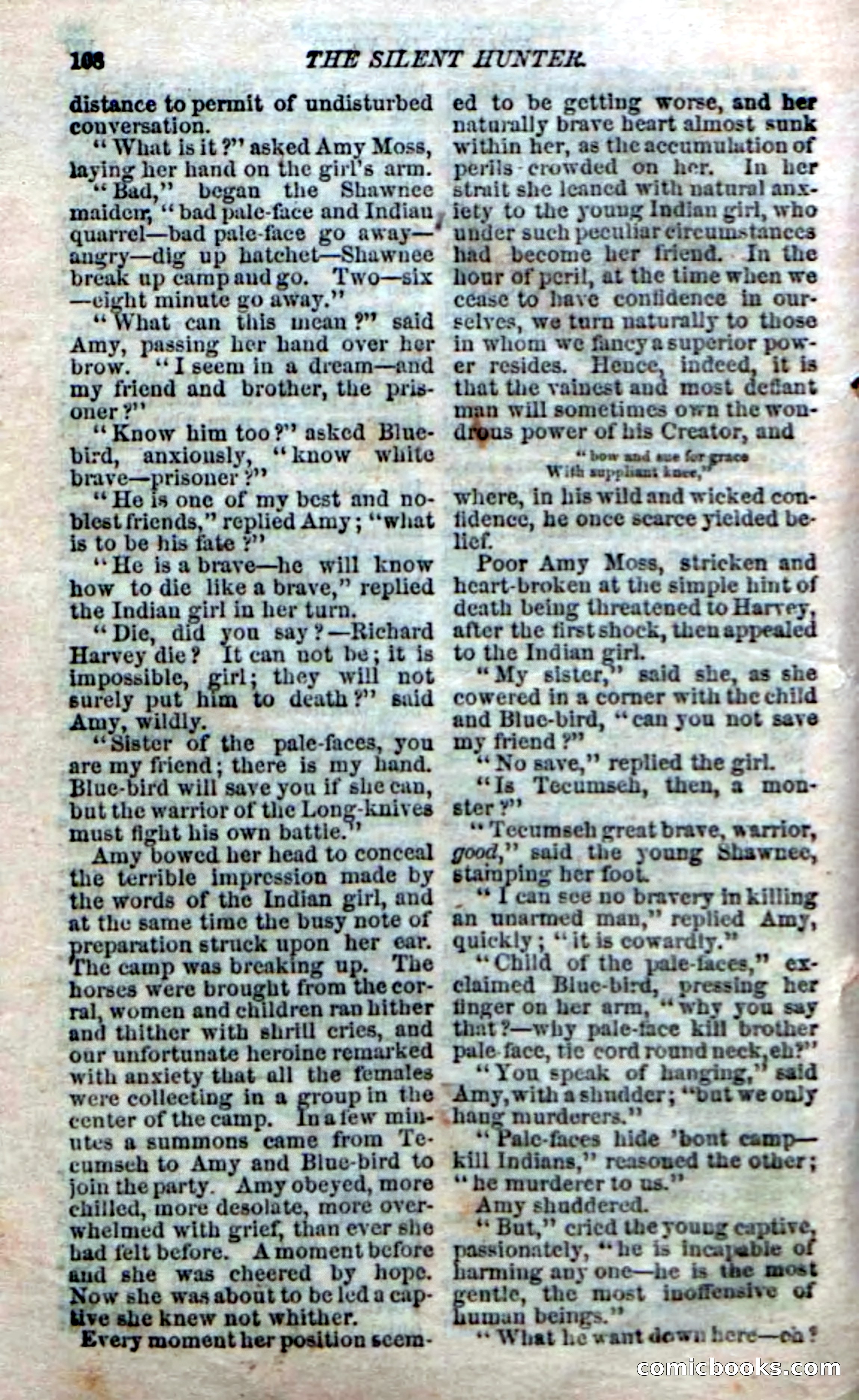 The Silent Hunter; or, The Scowl Hall Mystery — page 106 of 190