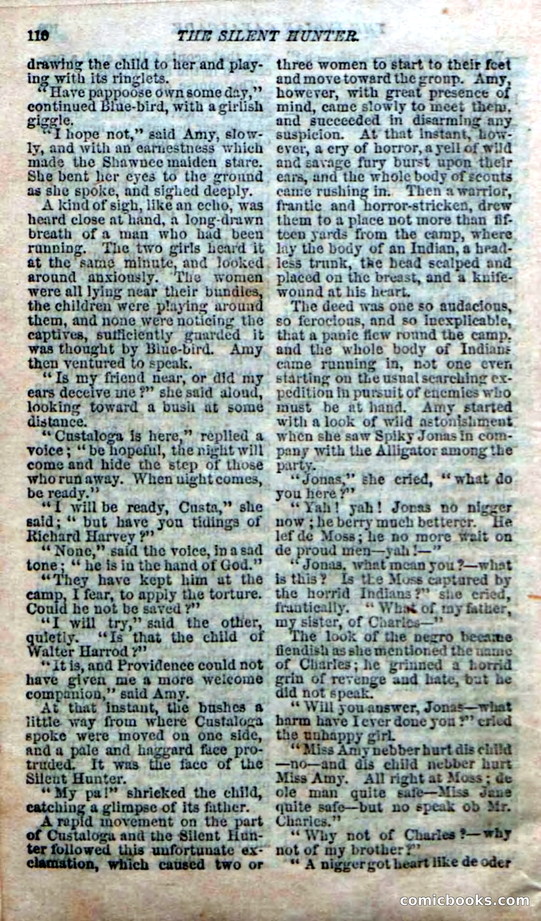 The Silent Hunter; or, The Scowl Hall Mystery — page 108 of 190