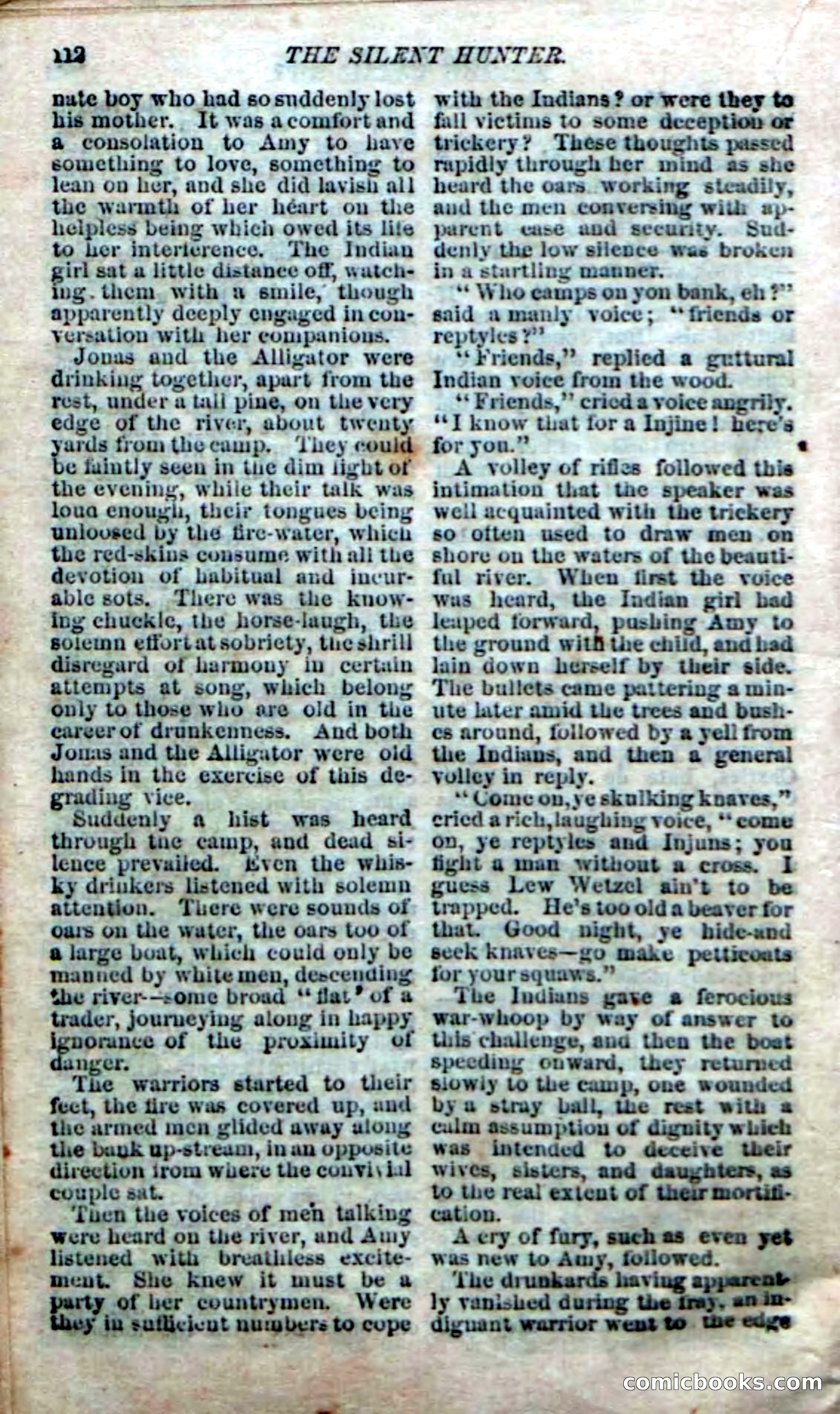 The Silent Hunter; or, The Scowl Hall Mystery — page 110 of 190