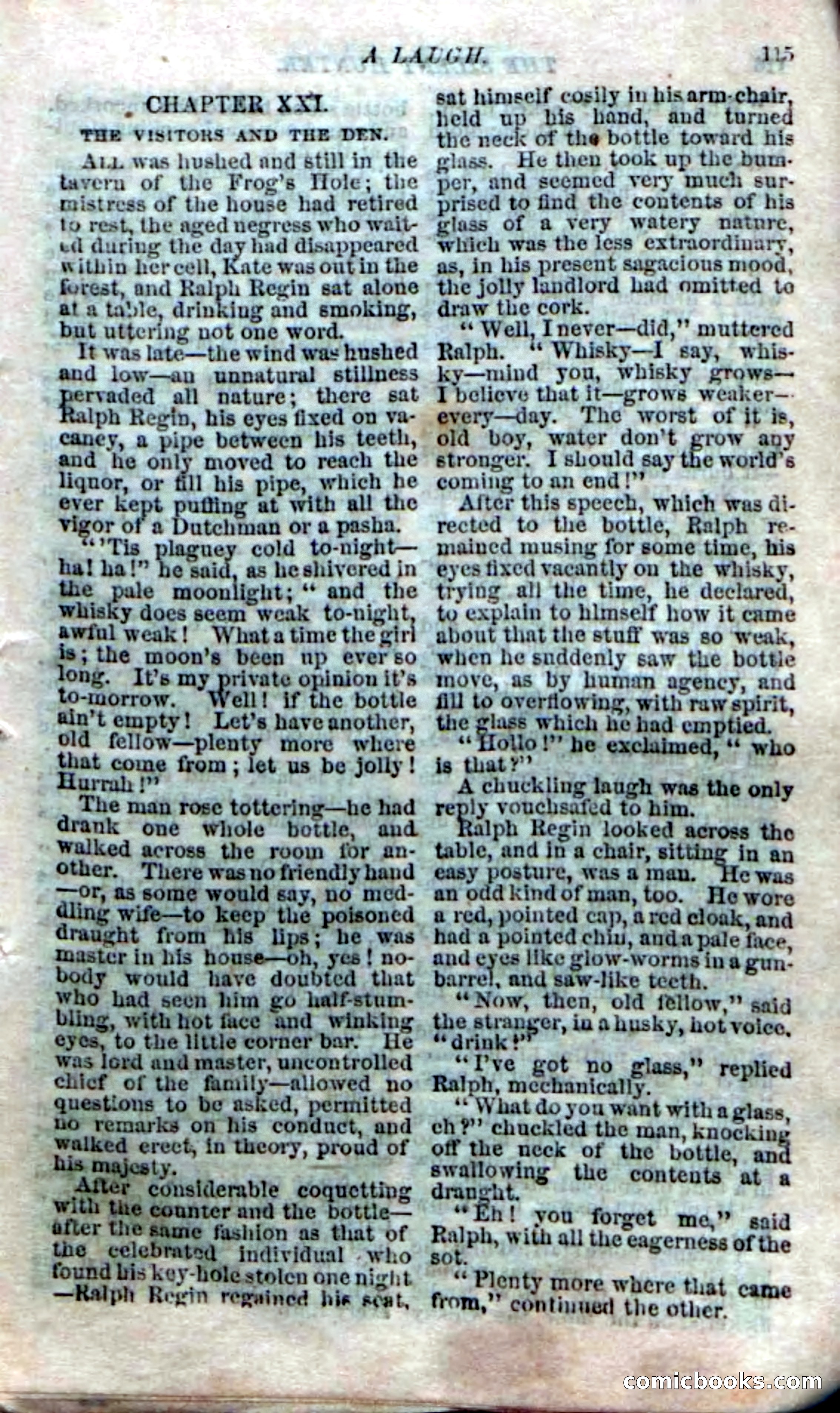 The Silent Hunter; or, The Scowl Hall Mystery — page 113 of 190