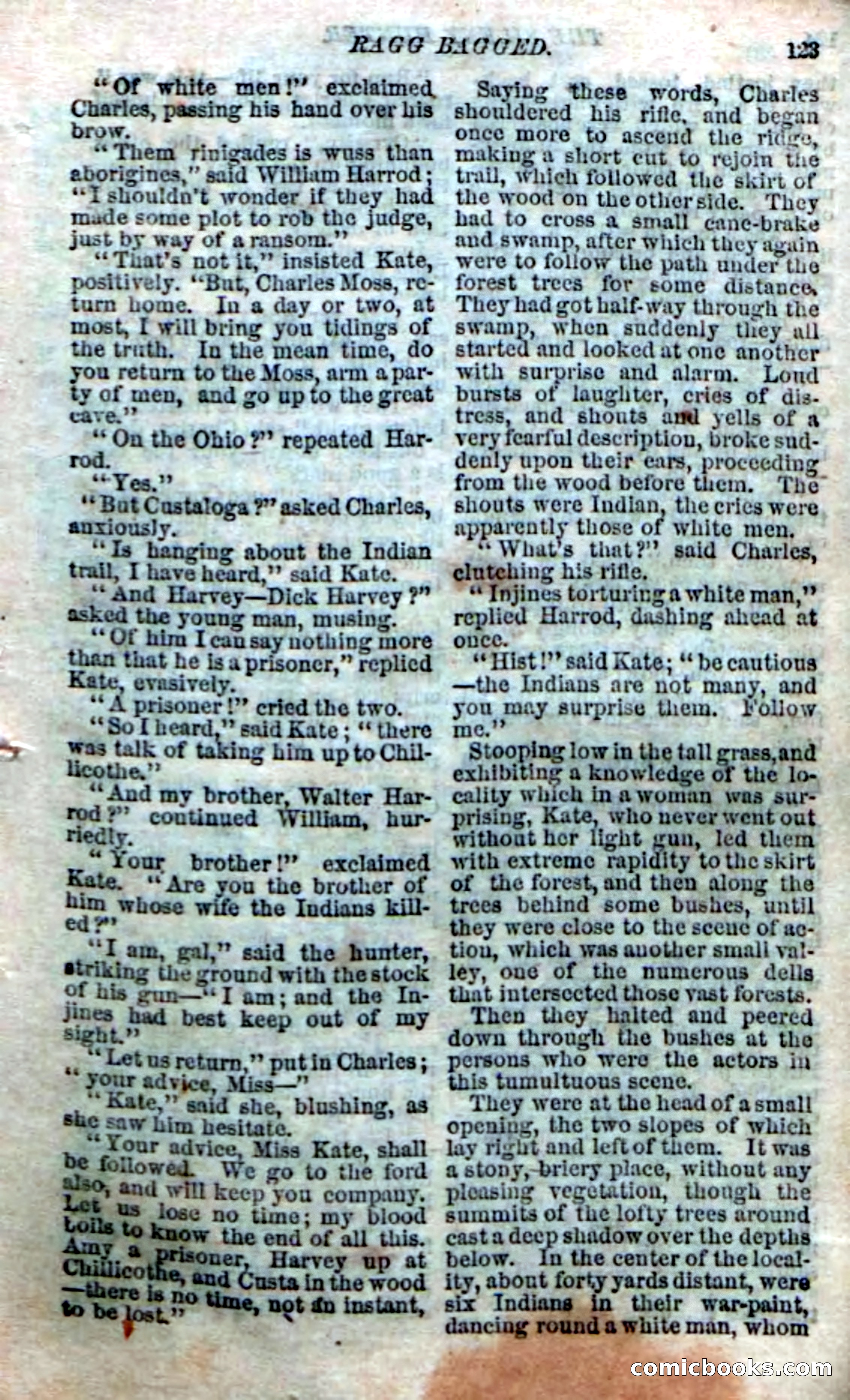 The Silent Hunter; or, The Scowl Hall Mystery — page 121 of 190