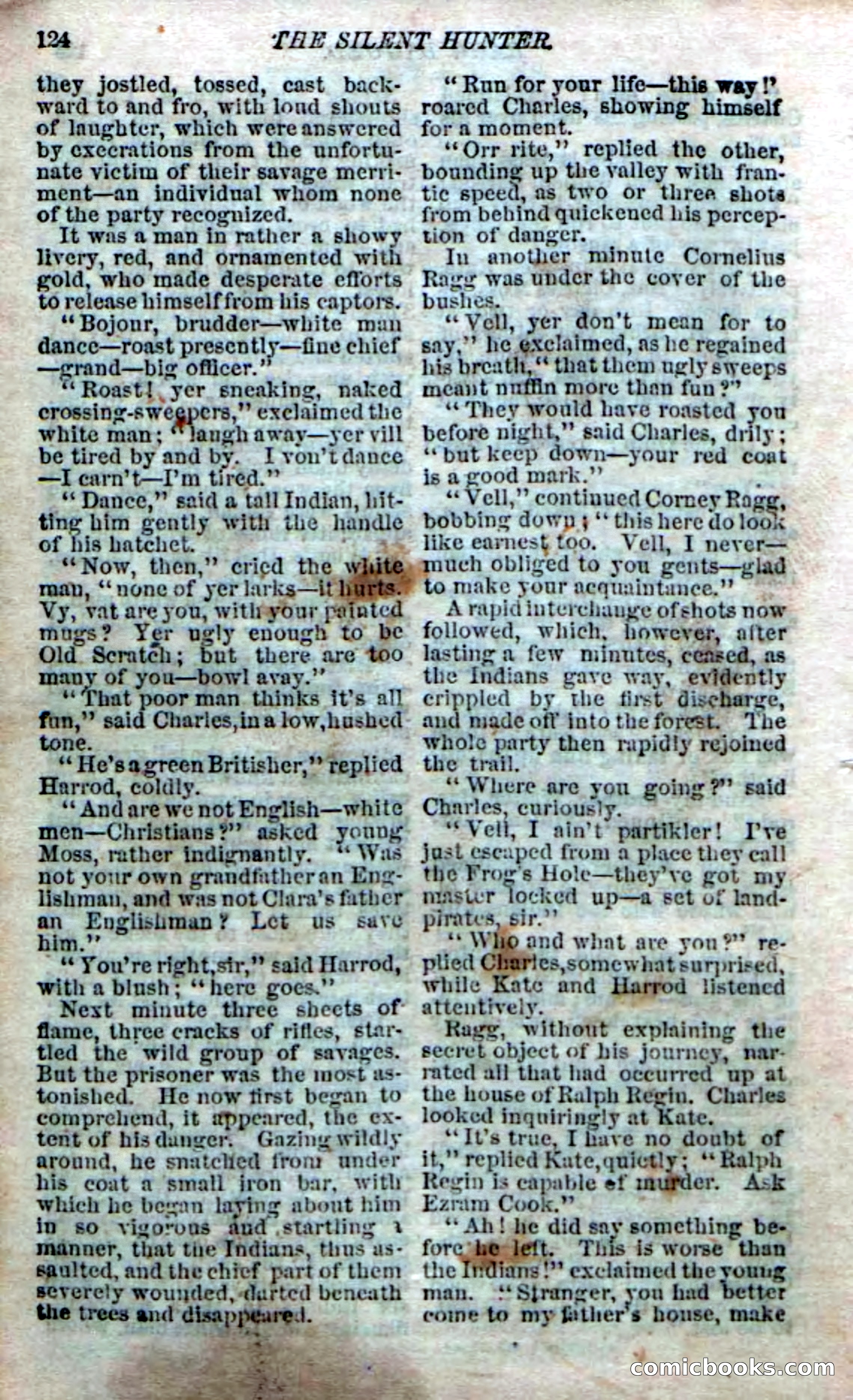 The Silent Hunter; or, The Scowl Hall Mystery — page 122 of 190