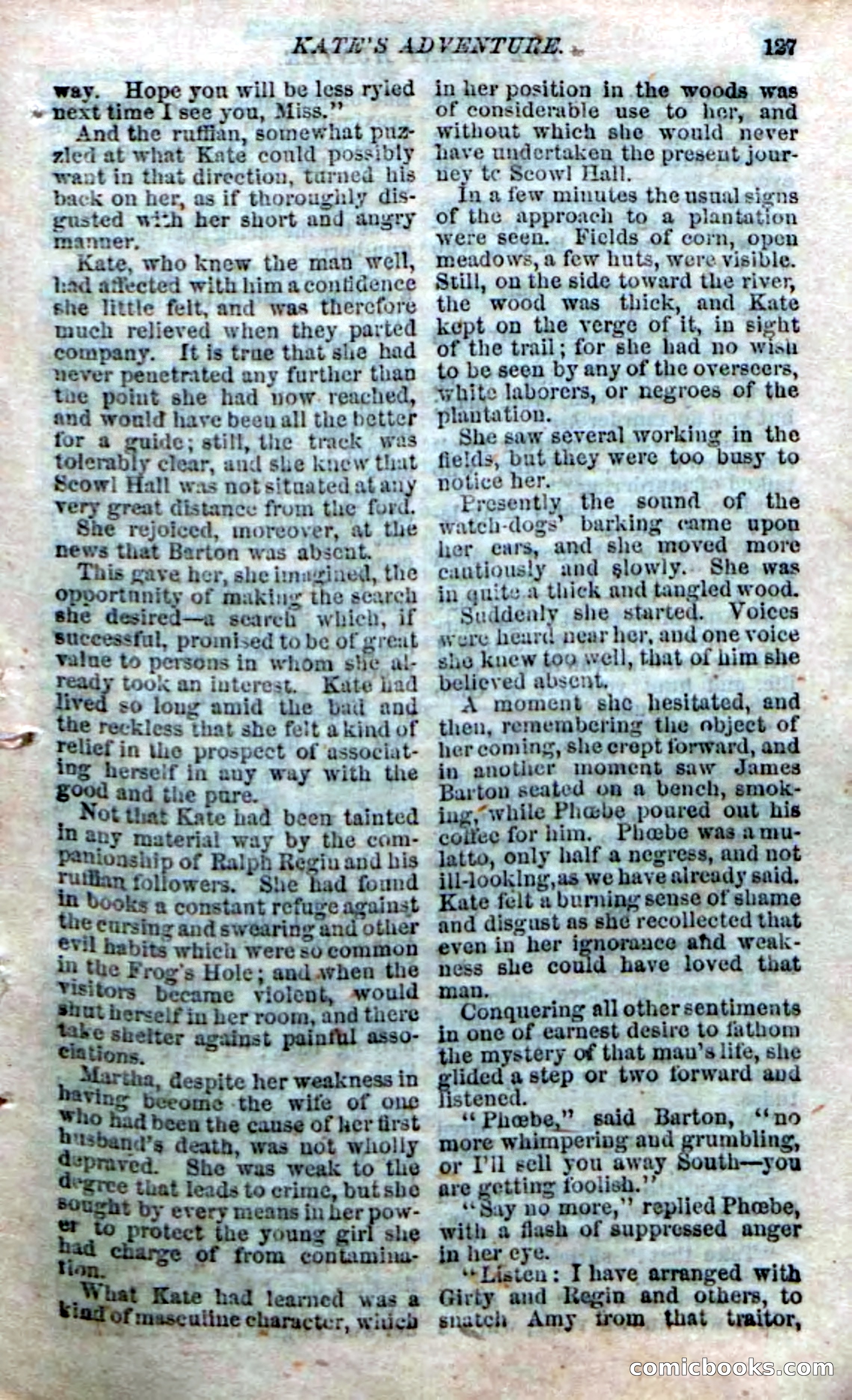 The Silent Hunter; or, The Scowl Hall Mystery — page 125 of 190